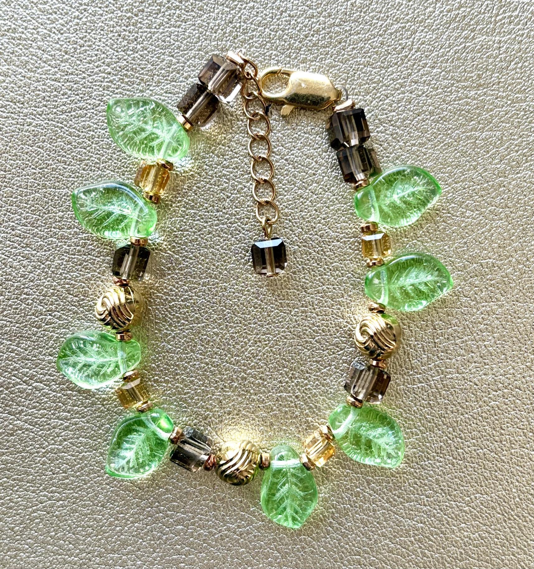 Green Leaf Bracelet