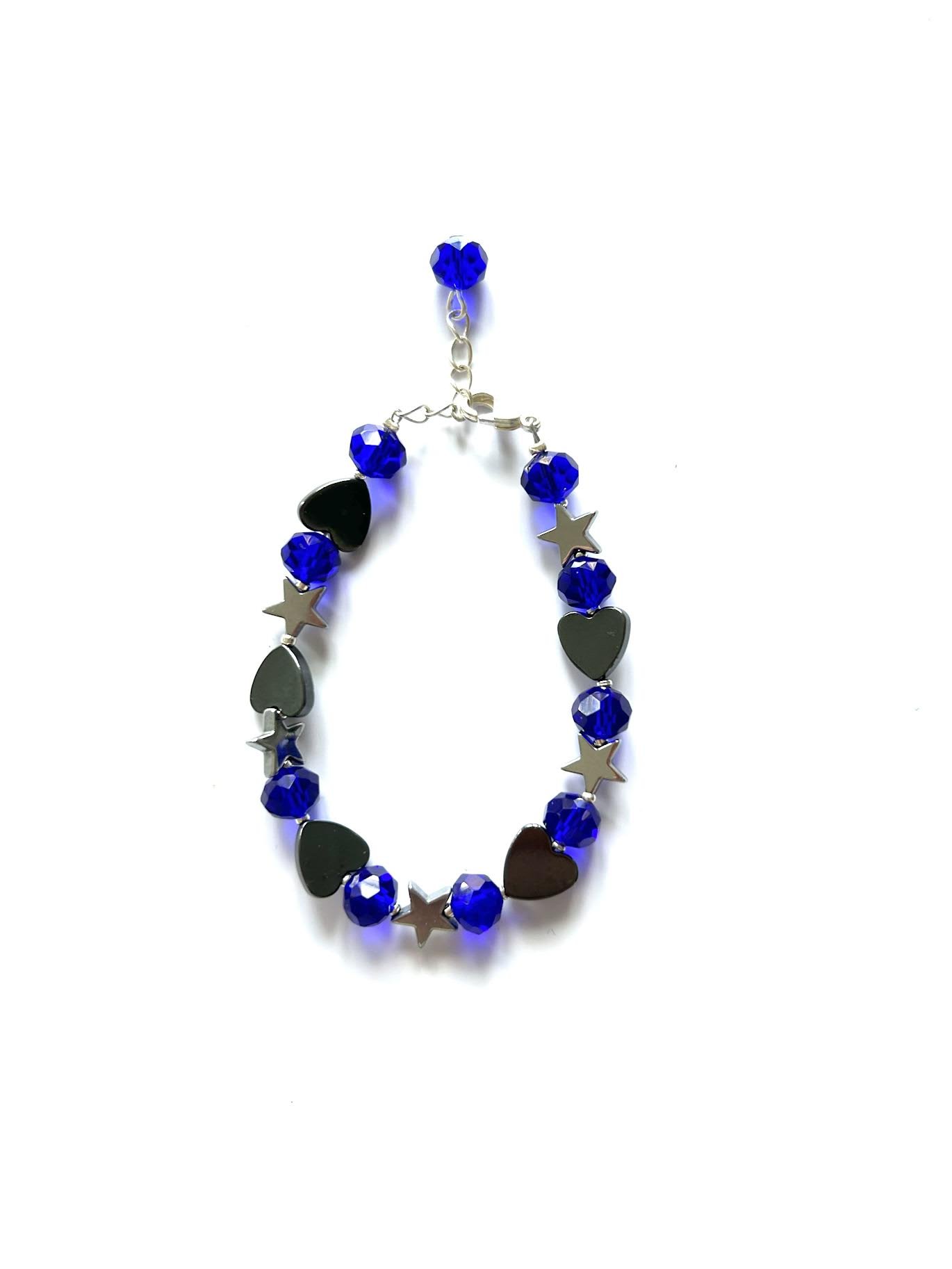 Blue Sweetheart Bracelet