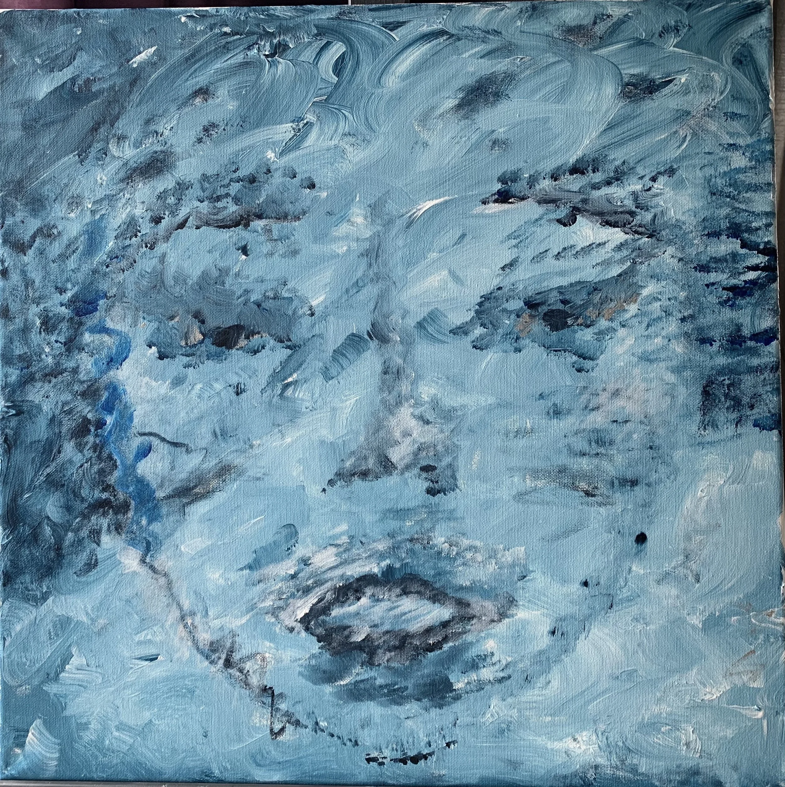 Véra - Acrylique sur toile 60x60cm