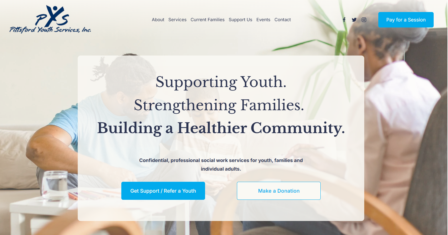 pittsford youth services website