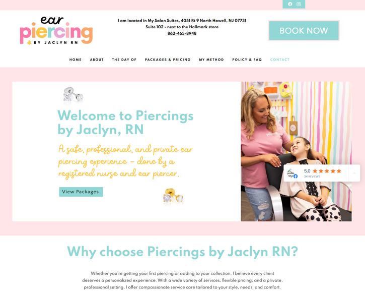 piercings by jaclyn rn homepage redesign