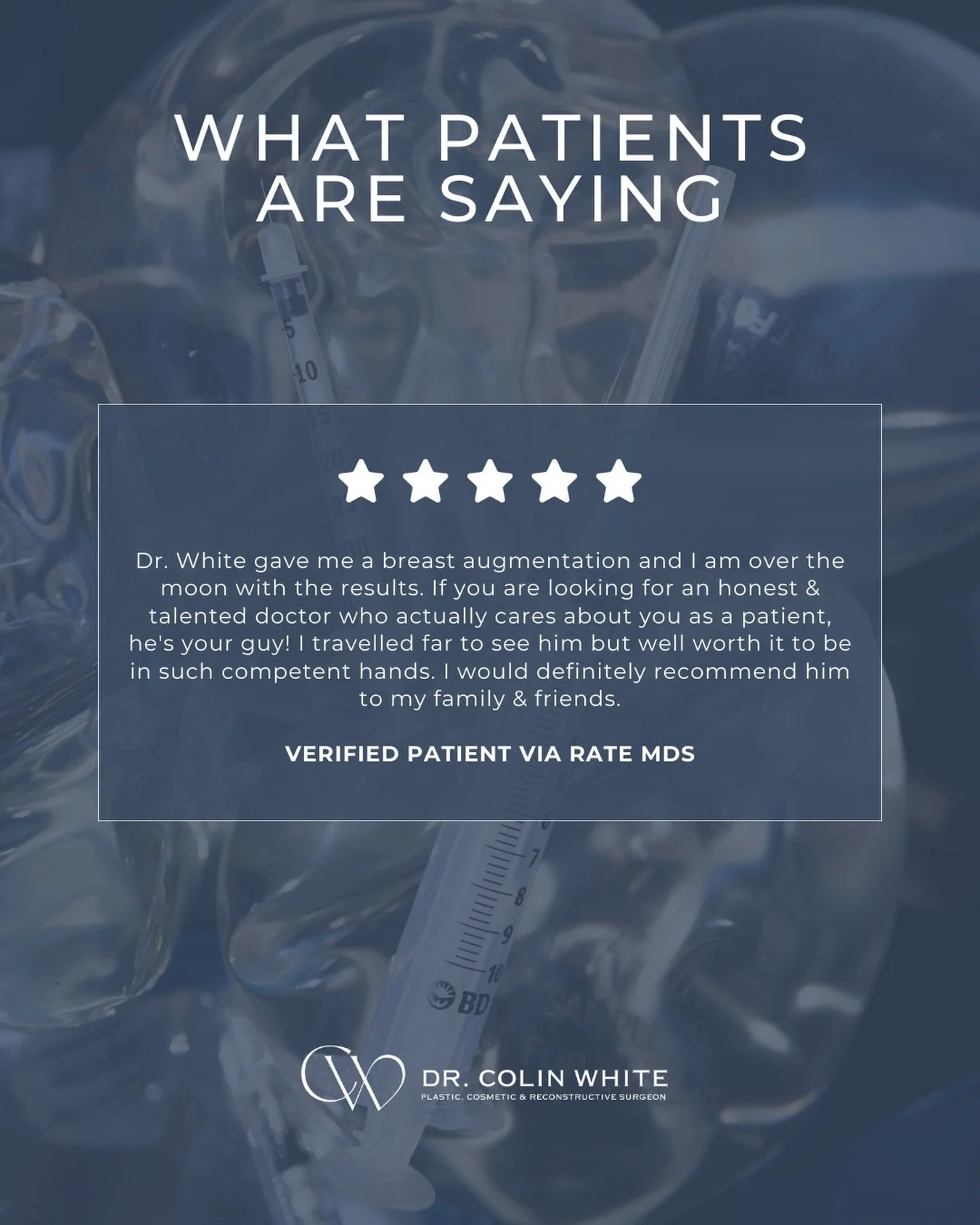 Thank you to our patient for taking the time to share their experience 🩵⁠
⁠
We appreciate all feedback and remain committed to thoughtful, patient-focused care.⁠
⁠
📞 (604) 435-8483⁠
📍 Metrotown Surgical Centre⁠
📧 drcolinpatrickwhite@gmail.com ⁠
?