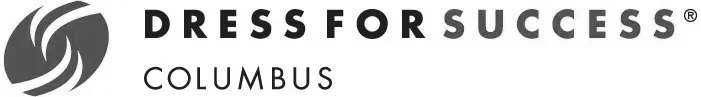 circular logo for Dress For Success Columbus