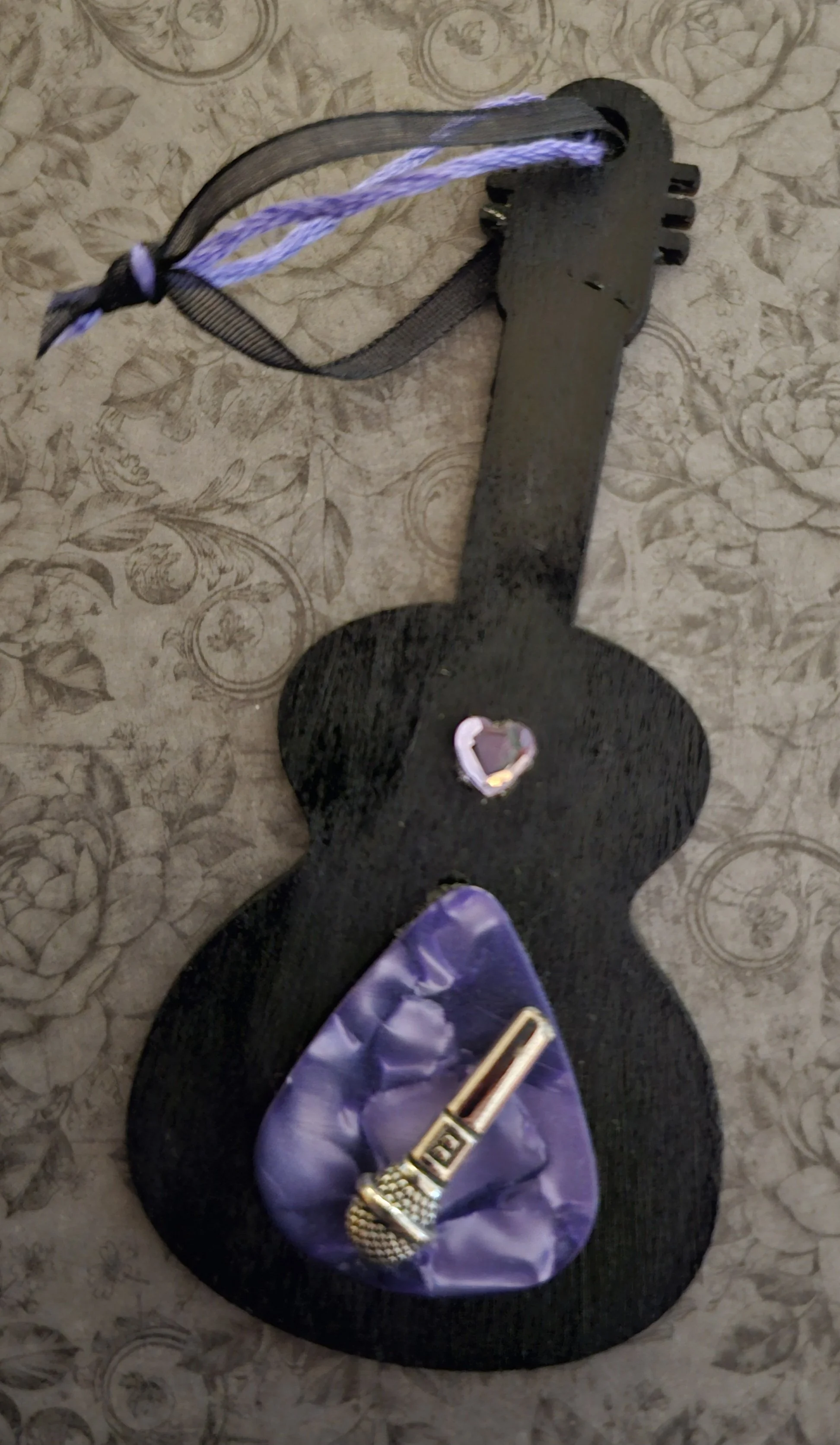 microphone singing guitar pick ornament.jpg
