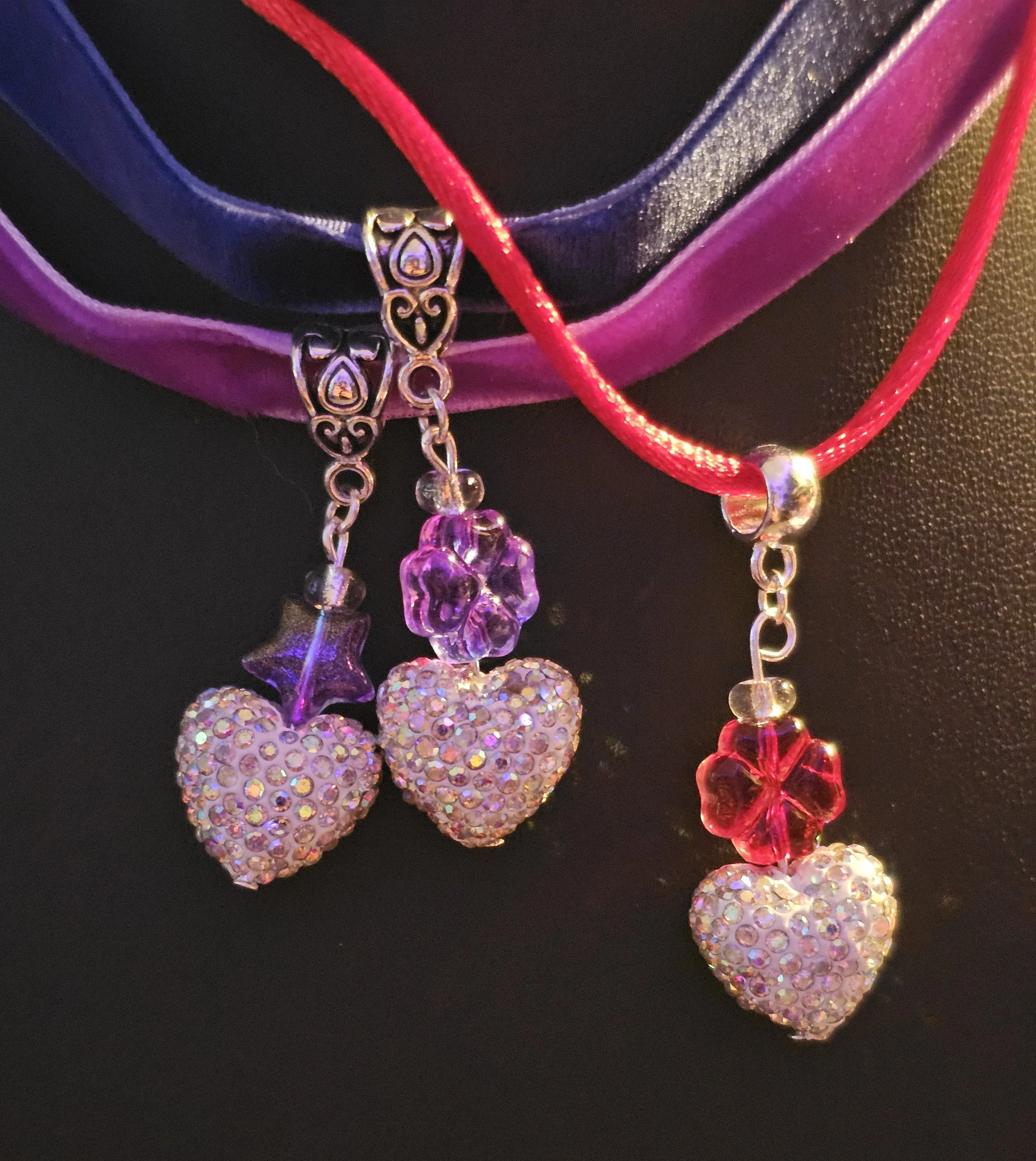 Bling Heart Neck Jewelry