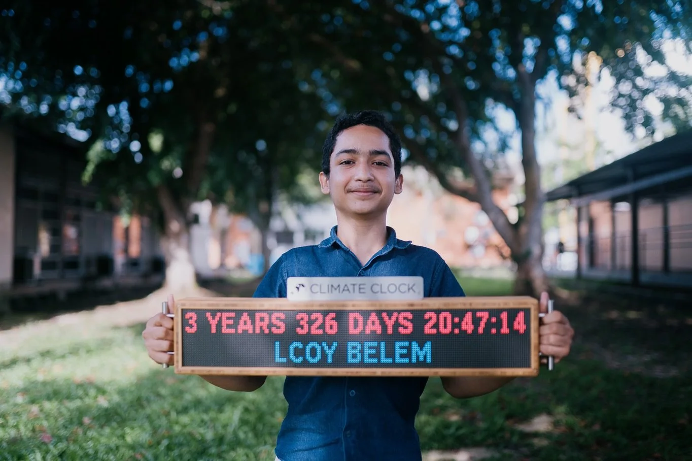 &ldquo;Every time I see the Climate Clock it renews my energy, it is a reminder of hope&rdquo;, shares @joaodoclima. During the first day of the LCOY Bel&eacute;m, Jo&atilde;o explained that experiencing environment and culture is a way to invite mor