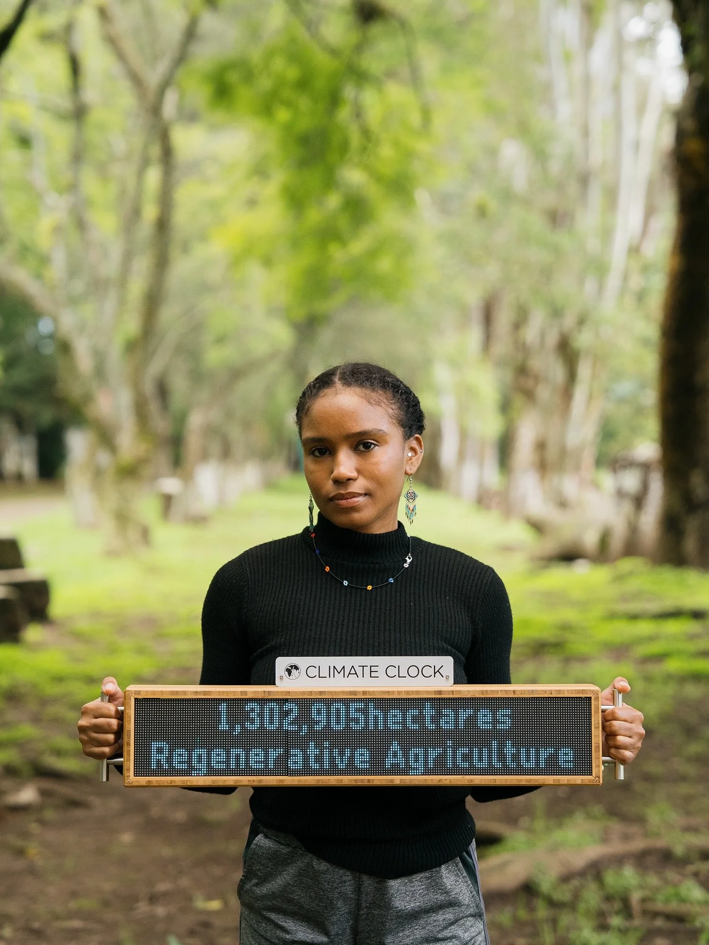 Activist @eco.fada from @palmareslab attended the @climatejusticecamp 2025 in Mexico. One of the ways she believes we should tackle climate crisis is by promoting and funding regenerative agriculture practices. This not only helps a food production t