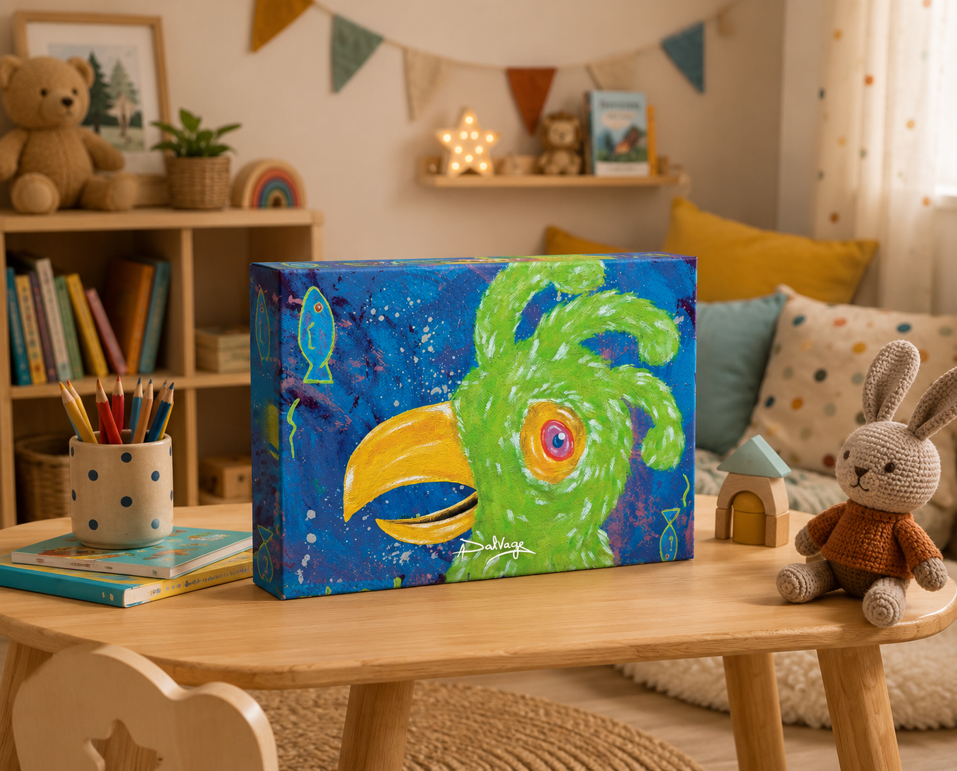 ART PUZZLE — 104 PIECES