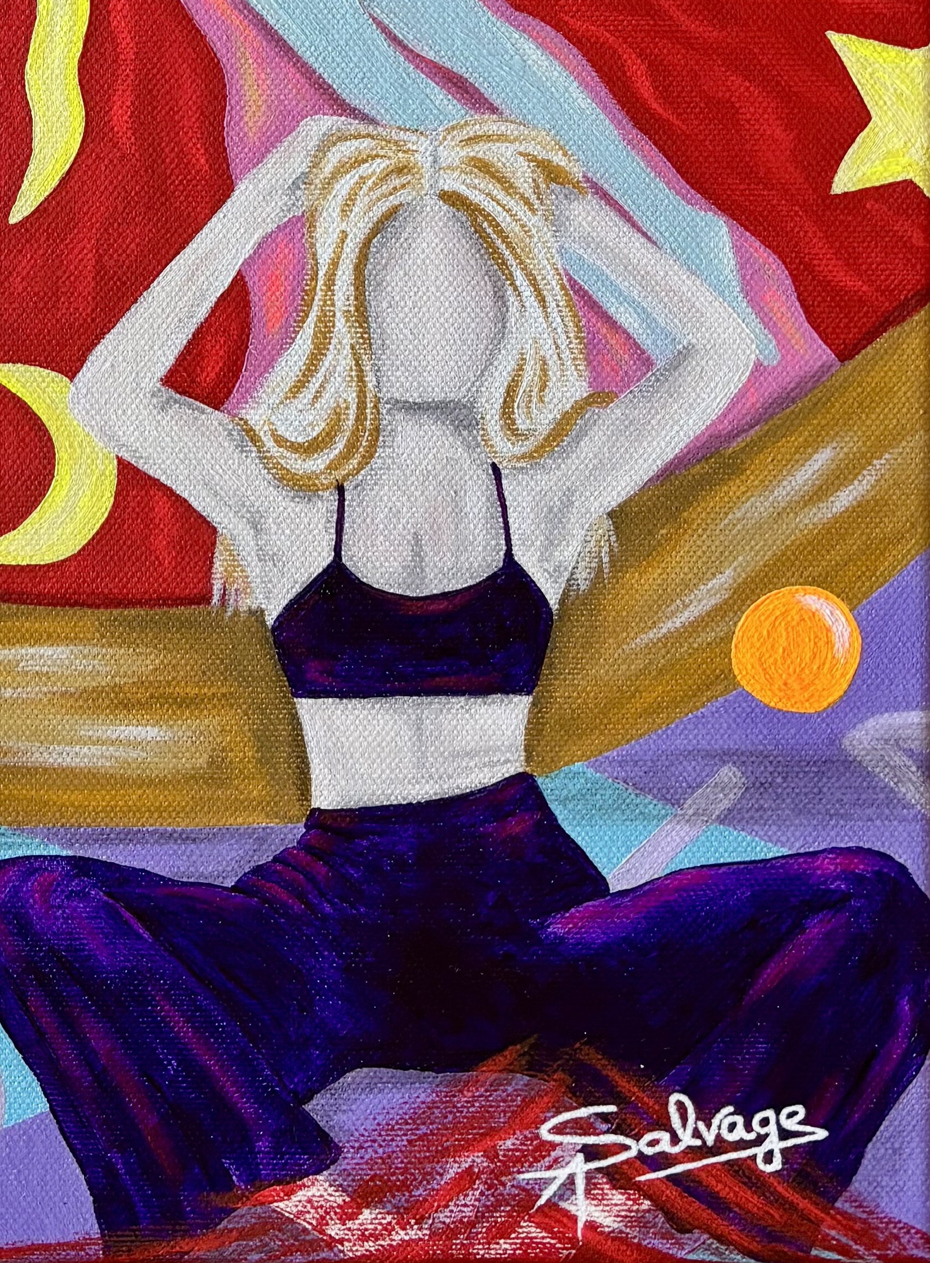 A dream's delirium by Axelle Salvage