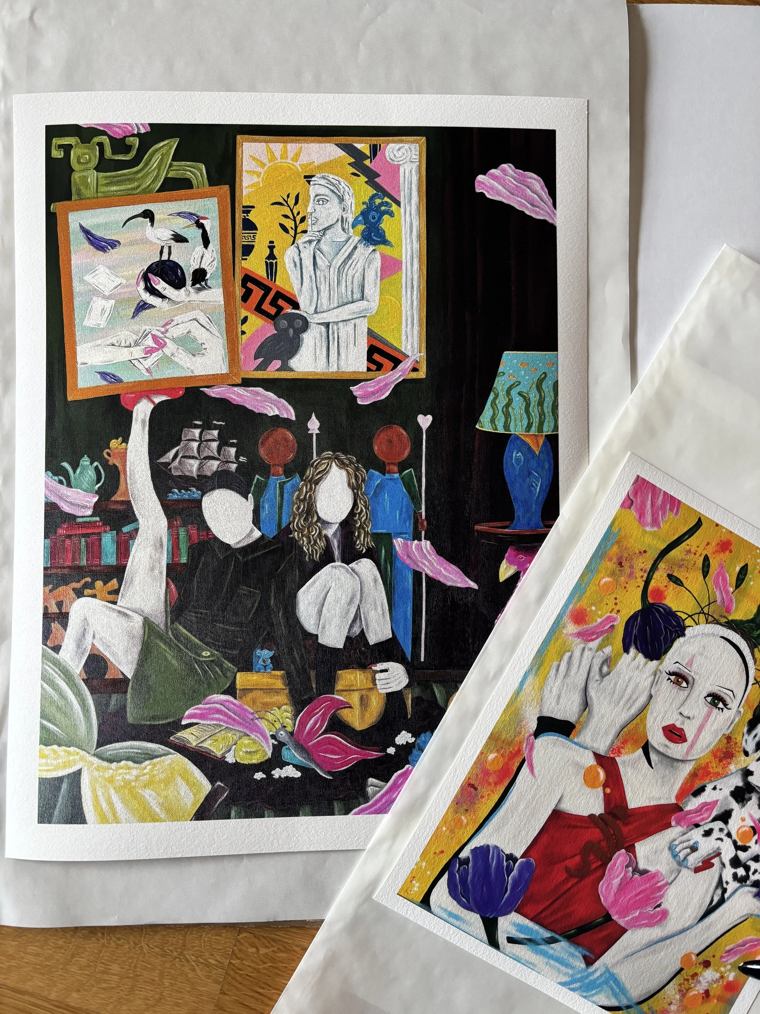 Fine art prints by Axelle Salvage