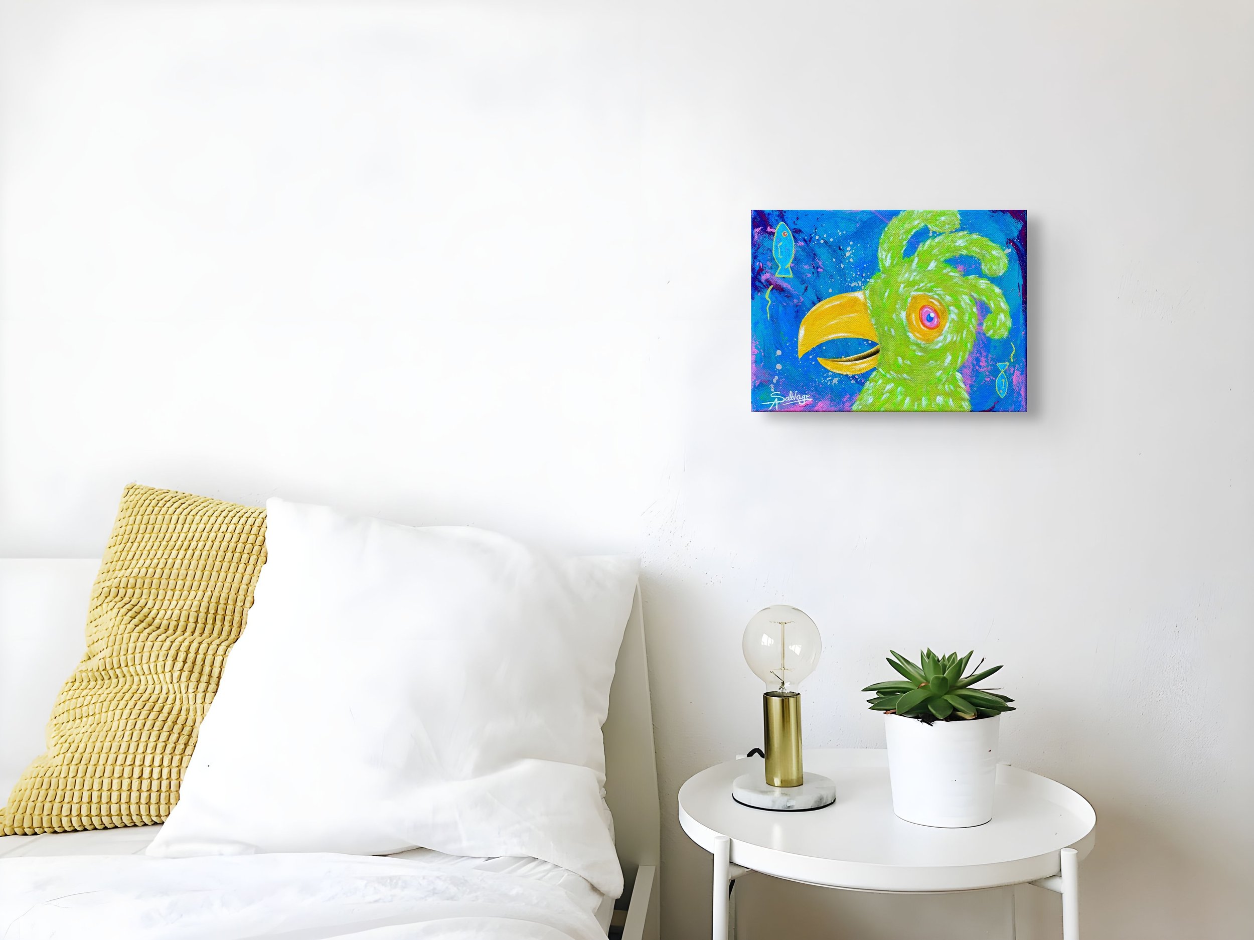Painting "Underwater" by Axelle Salvage