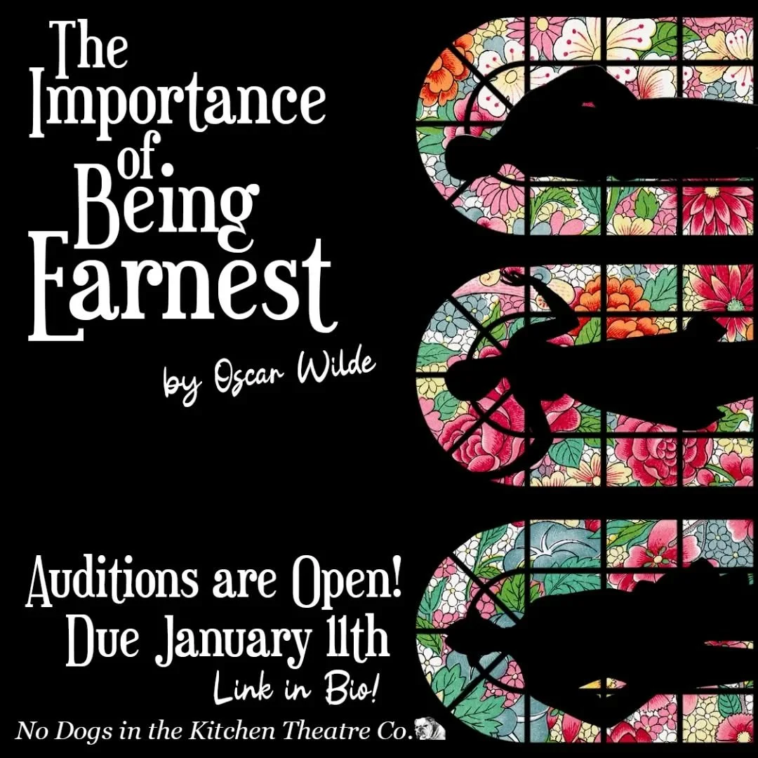 Auditions are open for our spring production of The Importance of Being Earnest, by Oscar Wilde!

To submit, fill out the audition form (linked in bio) and record a 1-2 minute comedic monologue in a British RP accent.

The show will run at Facility T