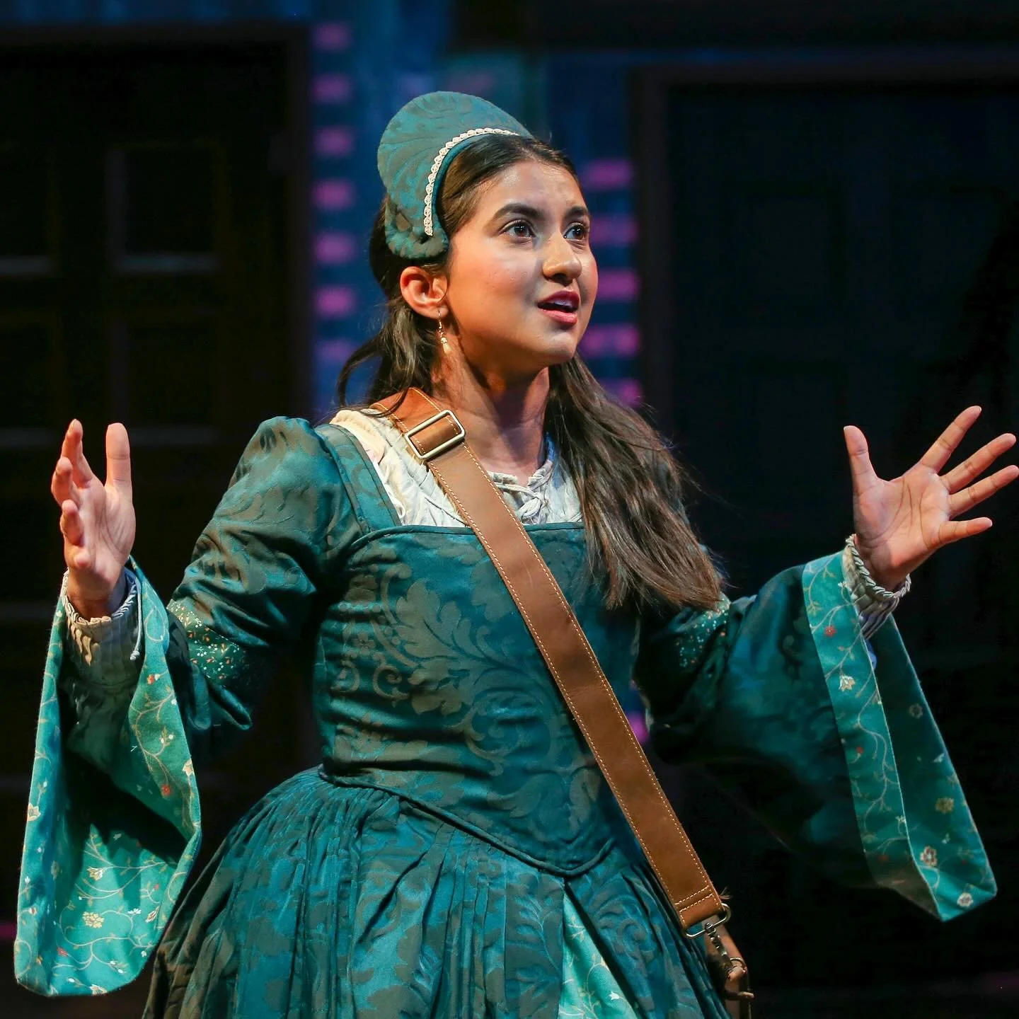 Emilia Bassano, you will always be famous ❤️

~EMILIA~
Creative Team:
- Director/Choreographer | Bridget Leak
- Assistant Director | Hannah Toronto*
- Assistant Choreographer | Amanda
Sant*
- Scenic Designer | Taylor Helms*
- Lighting Designer | Jule