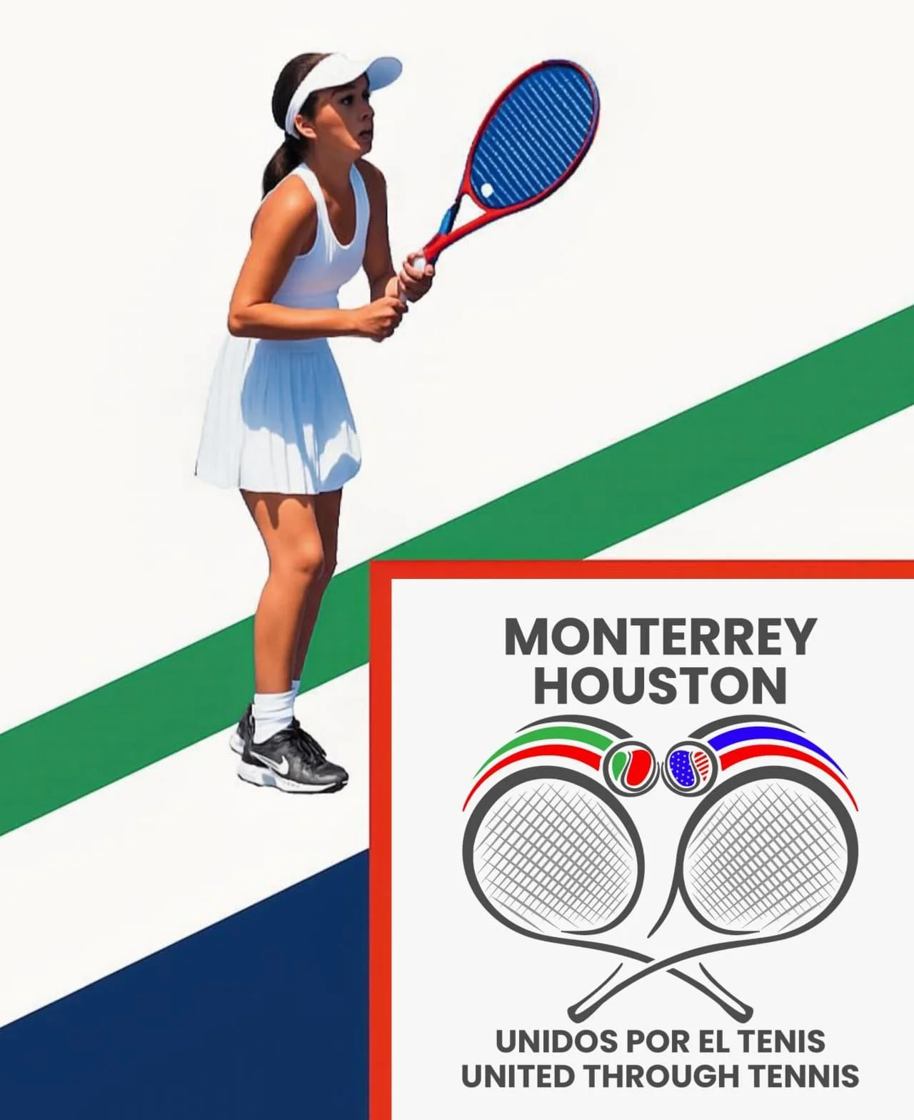 youth tennis program Houston nonprofit Monterrey Houston United Through Tennis