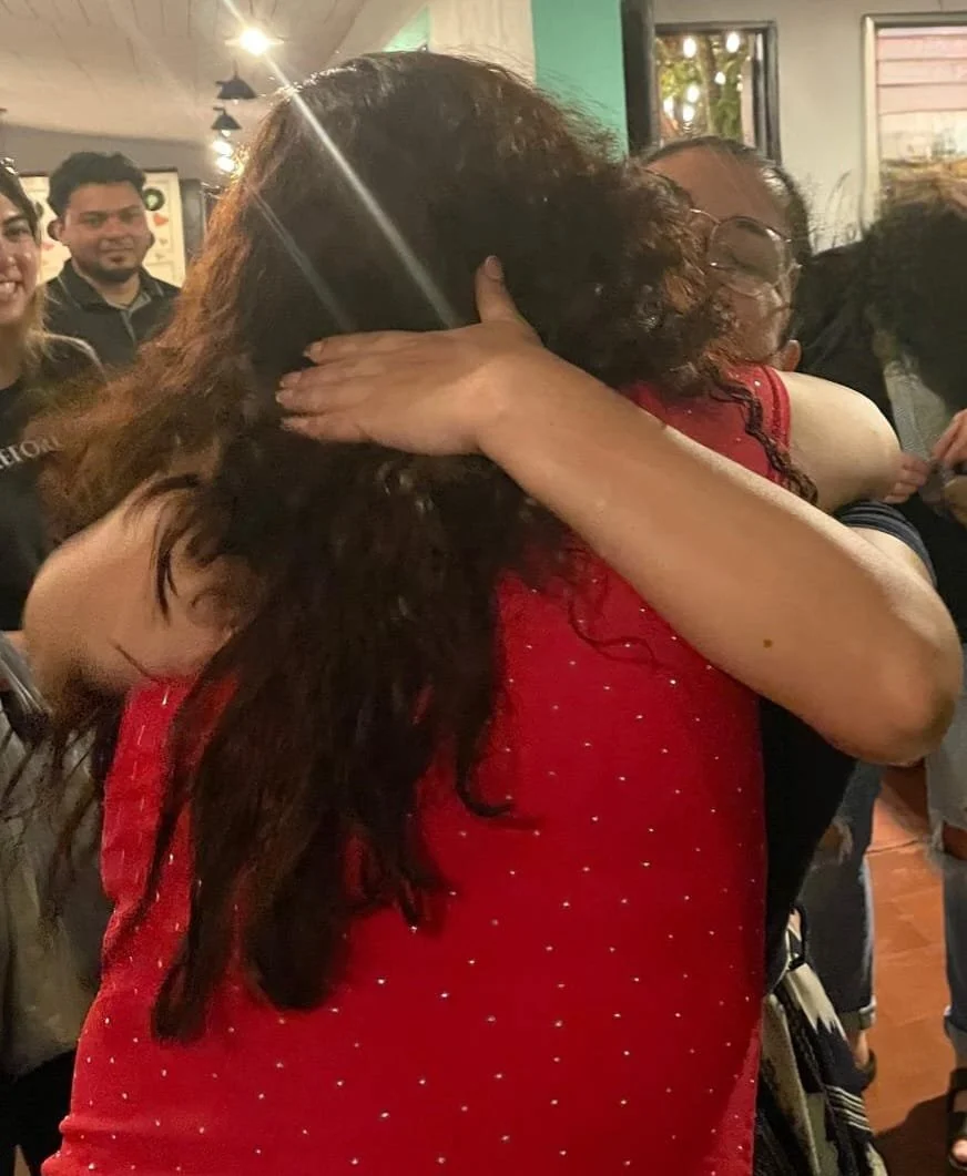 Real support and connection between women, showing that no woman walks alone.