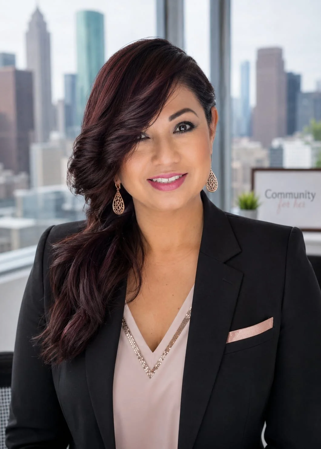 Sandra Bocanegra, Founder and President of Community for Her in Houston, Texas