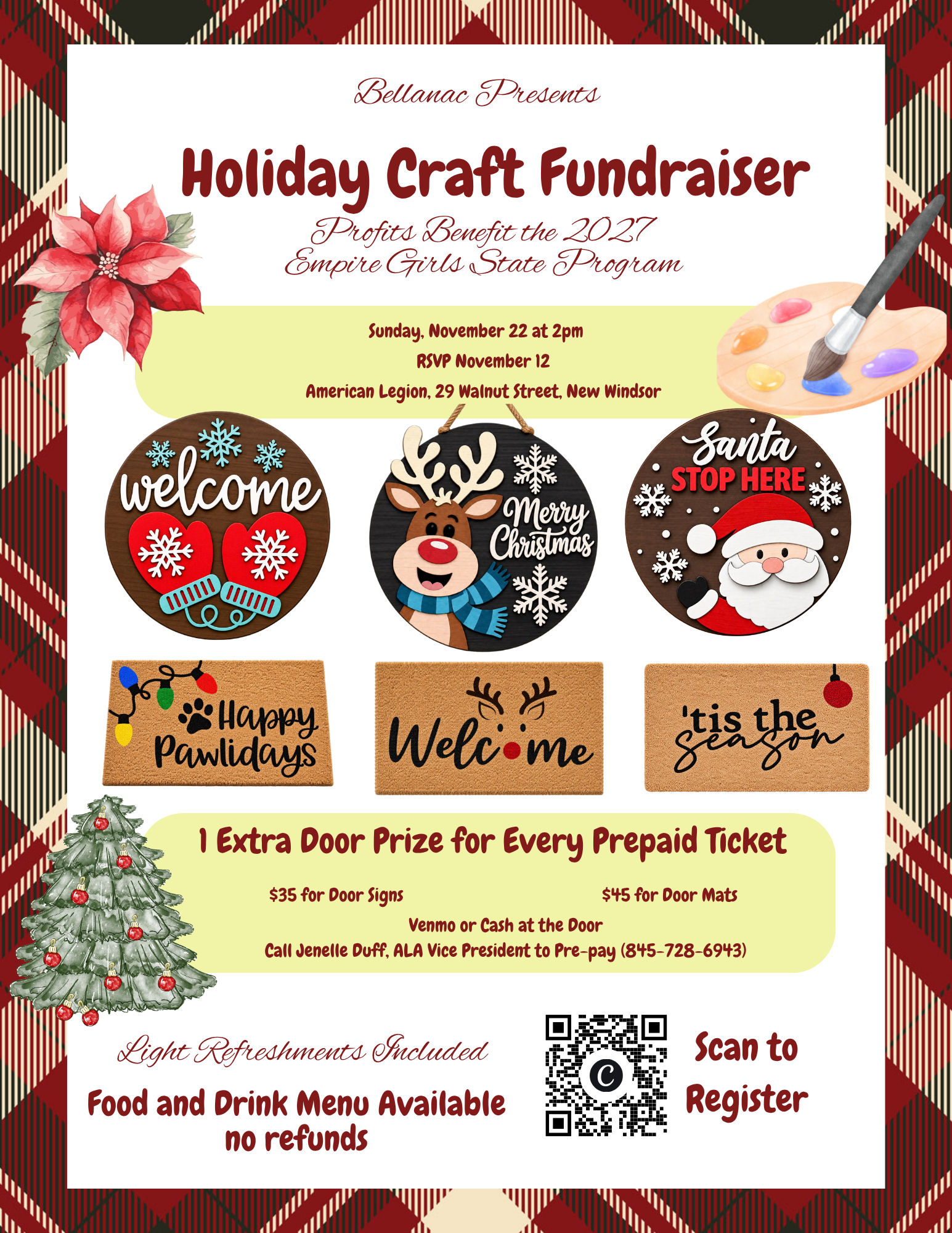 Holiday Craft Fundraiser