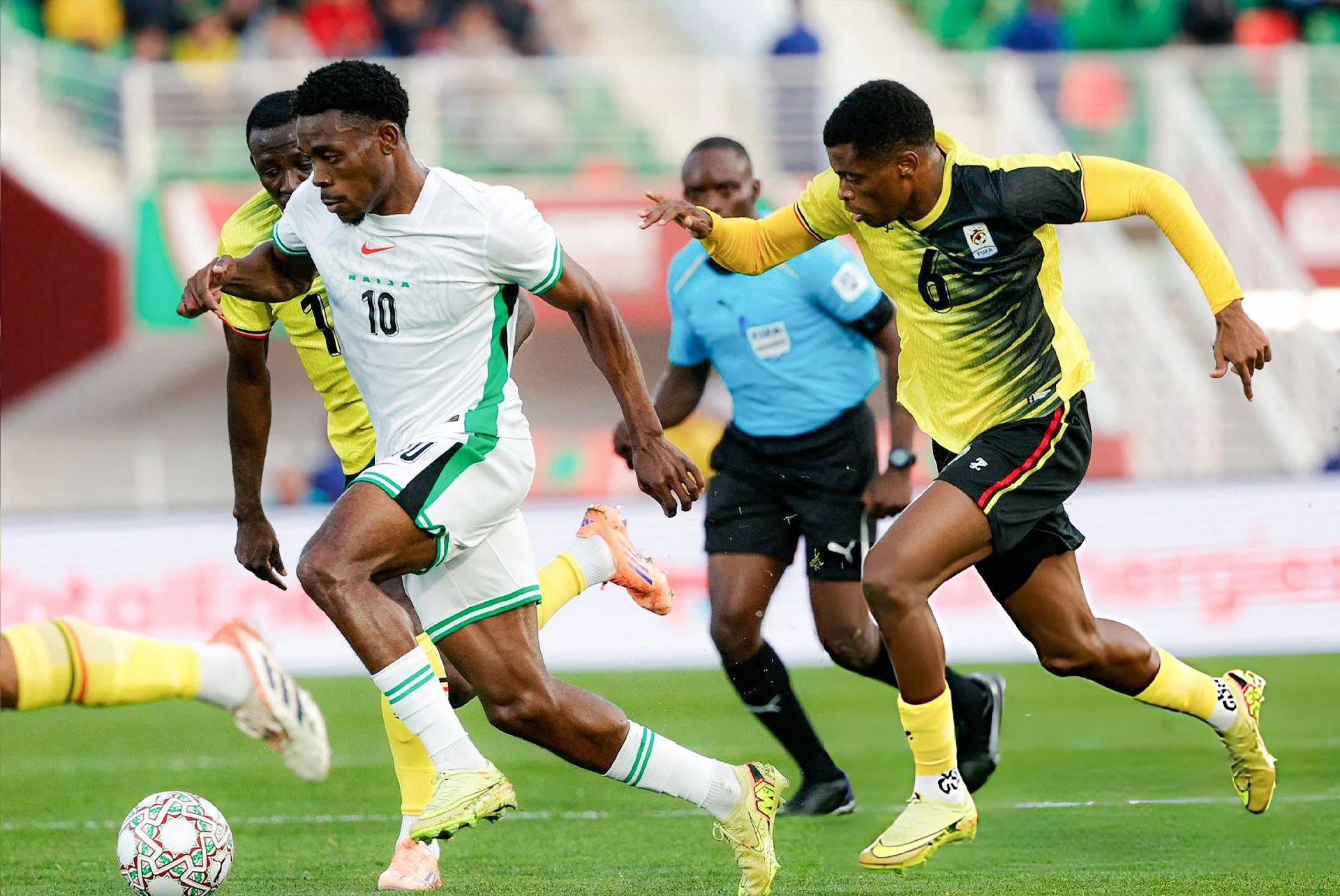 Fisayo Dele-Bashiru at AFCON