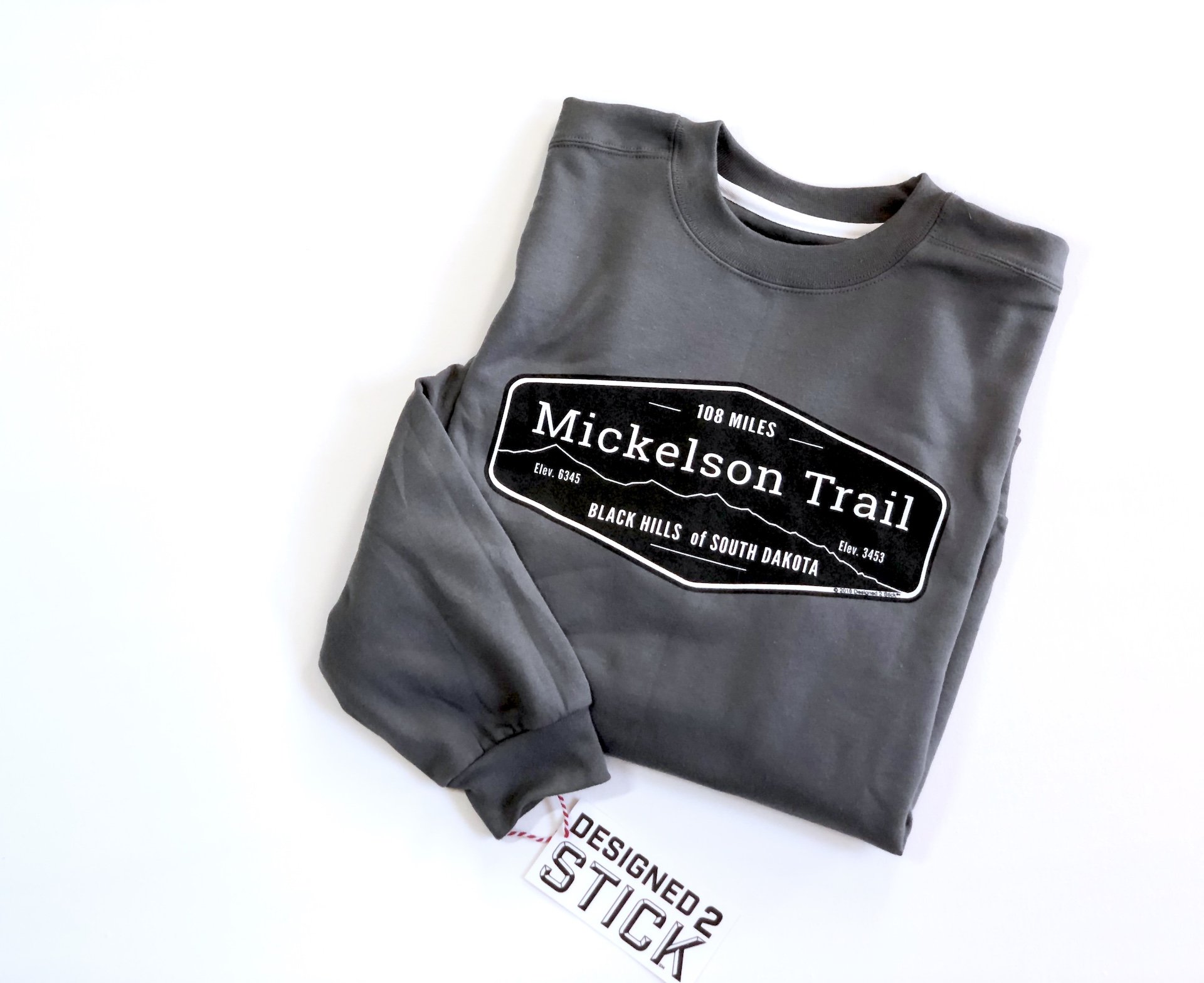 Mickelson Trail Sweatshirt gray