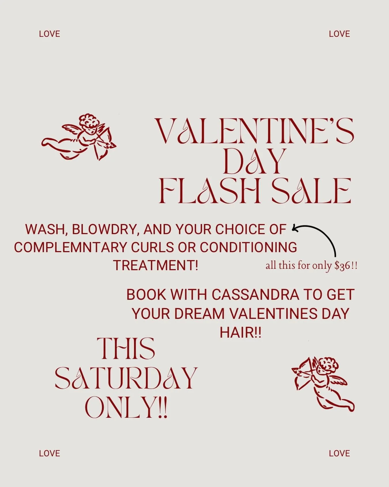 ❤️ Valentines Day Special❤️
Give us a call to receive this limited time offer! 
 (609) 425-1571
#danamariesalon #eastwindsor #mercercounty #westwindsornj
