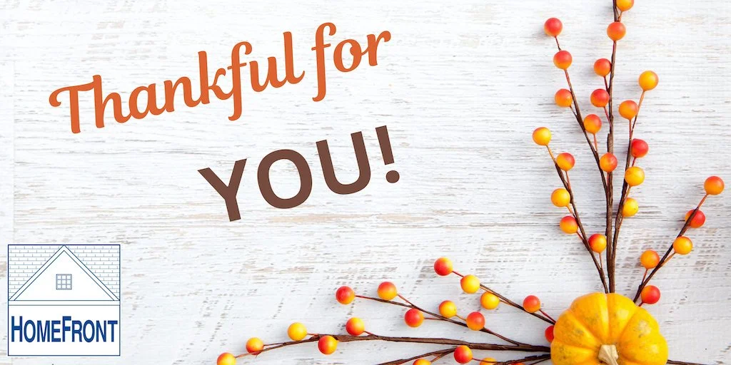 Thankful for YOU!
