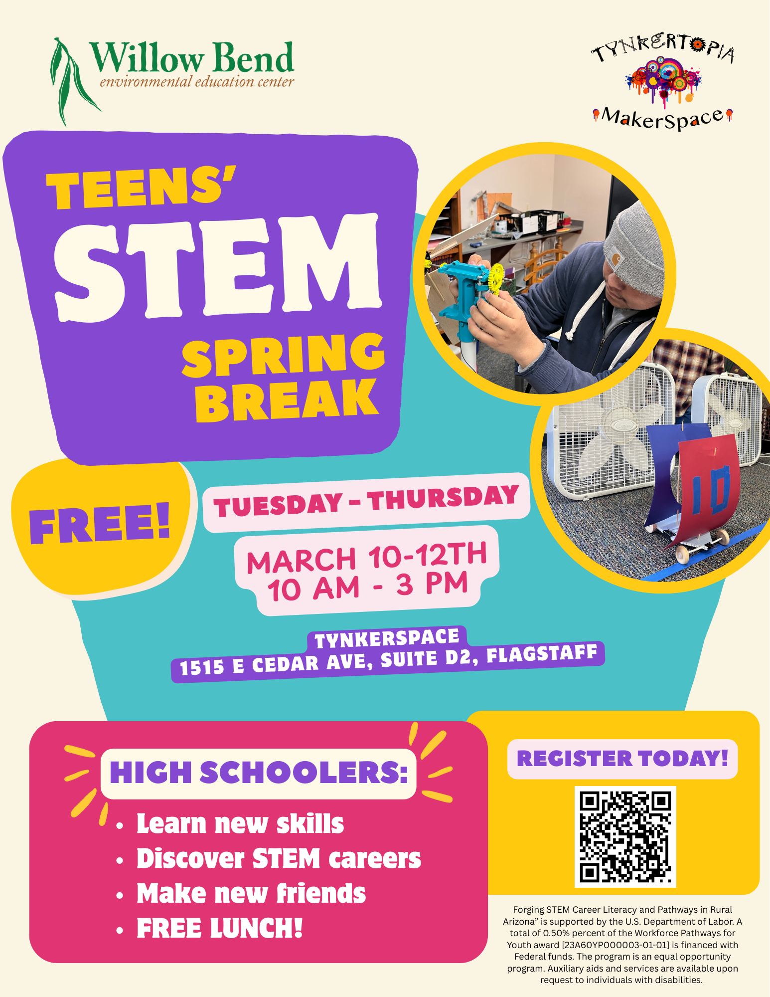 Teens' STEM Spring Break