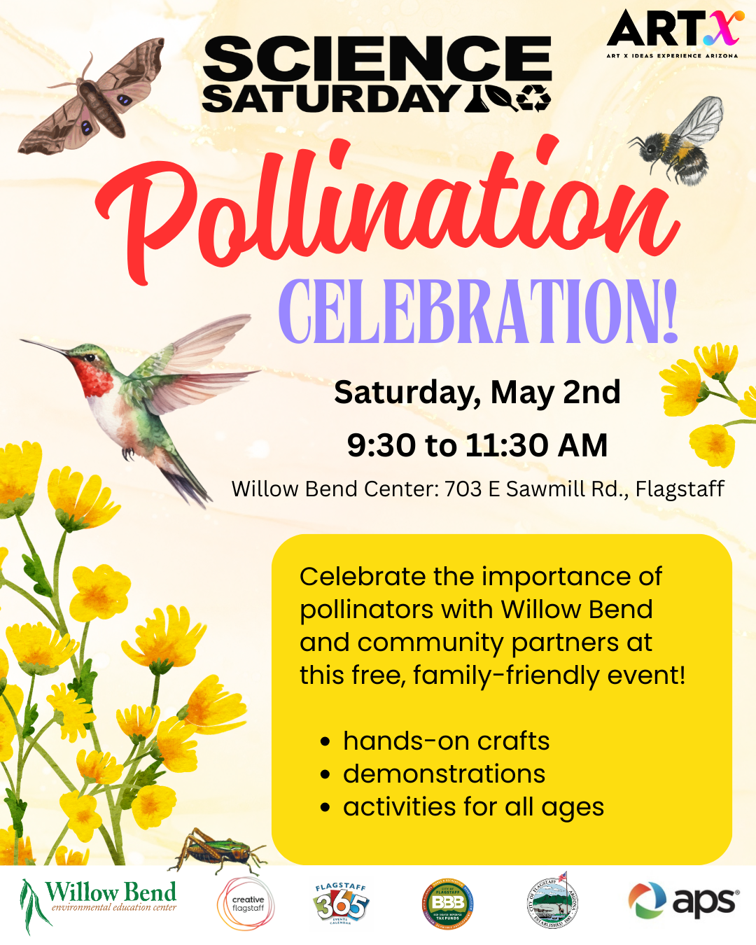 Science Saturday: Pollination Celebration