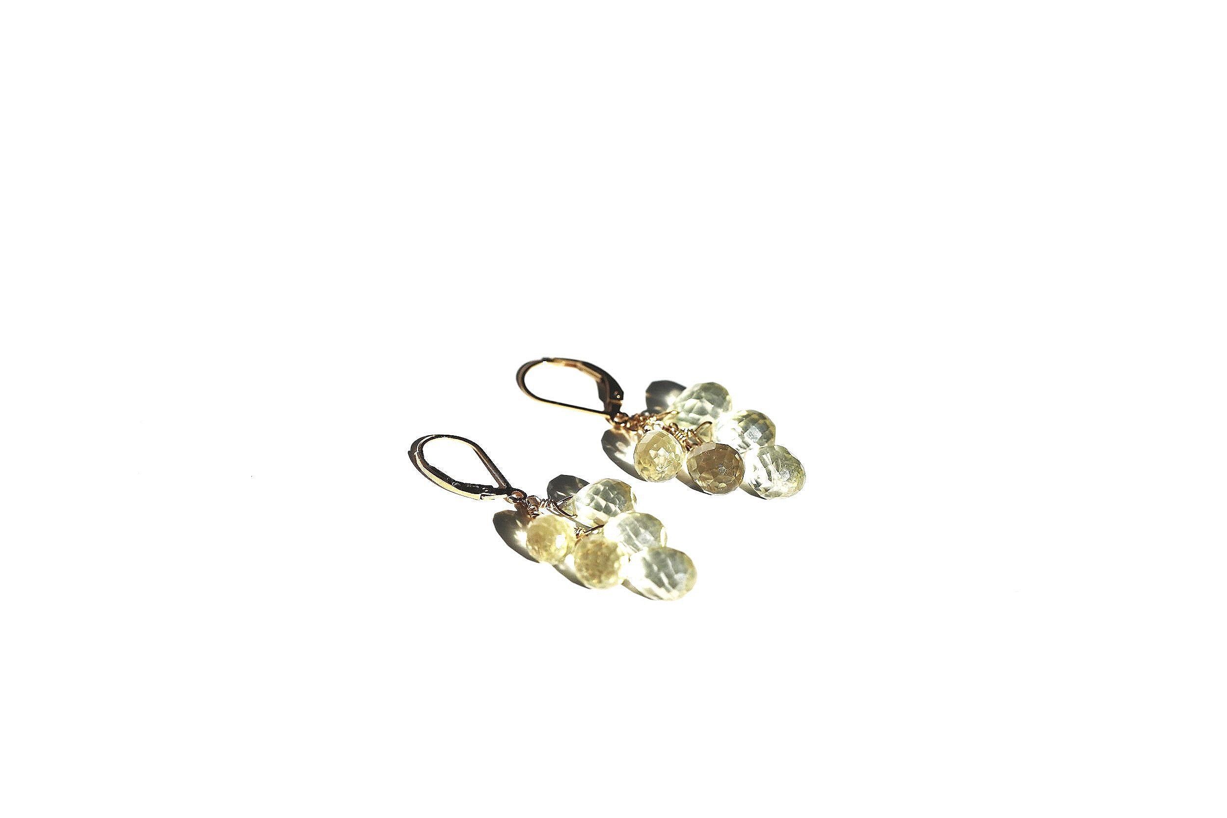 LEMON QUARTZ CLUSTERS