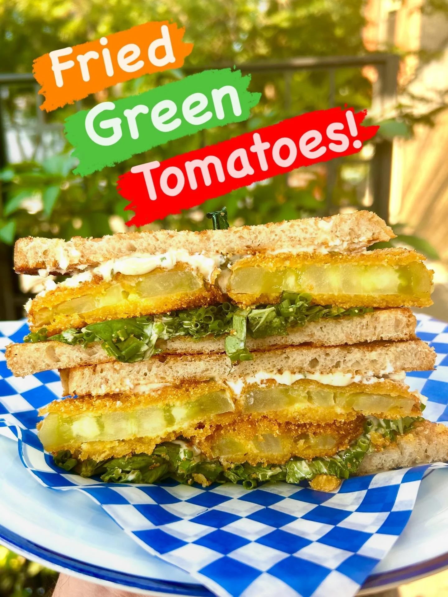 It’s the most magical time of the year, TOMATO SEASON! π
π
π
To celebrate, this week’s special is using fruit from @mickklugfarms for: The Fried Green Tomato Sandwich!
It comes with Battered and Fried Green Tomatoes, Fresh Goat Cheese, G