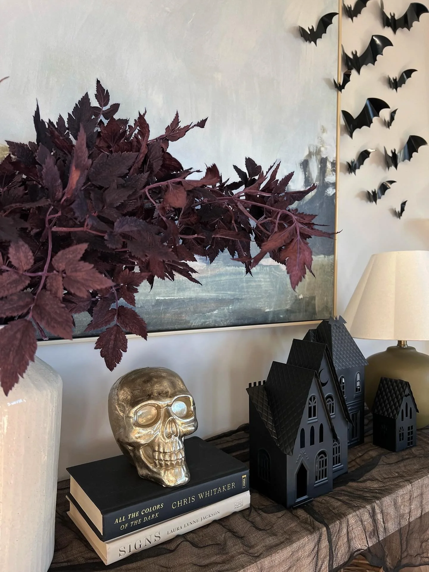 Just the right amount of eerie 🕸️🦇💀