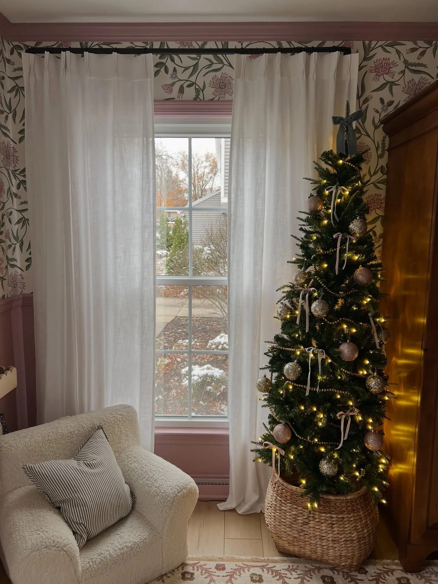 Our playroom is officially ready for the holidays! 

The 6 ft. Duxbury Slim Tree by @nationaltreecompany brings a beautiful, natural look with ultra realistic branches, warm LED lighting, and easy assembly. A charming addition to any cozy corner this