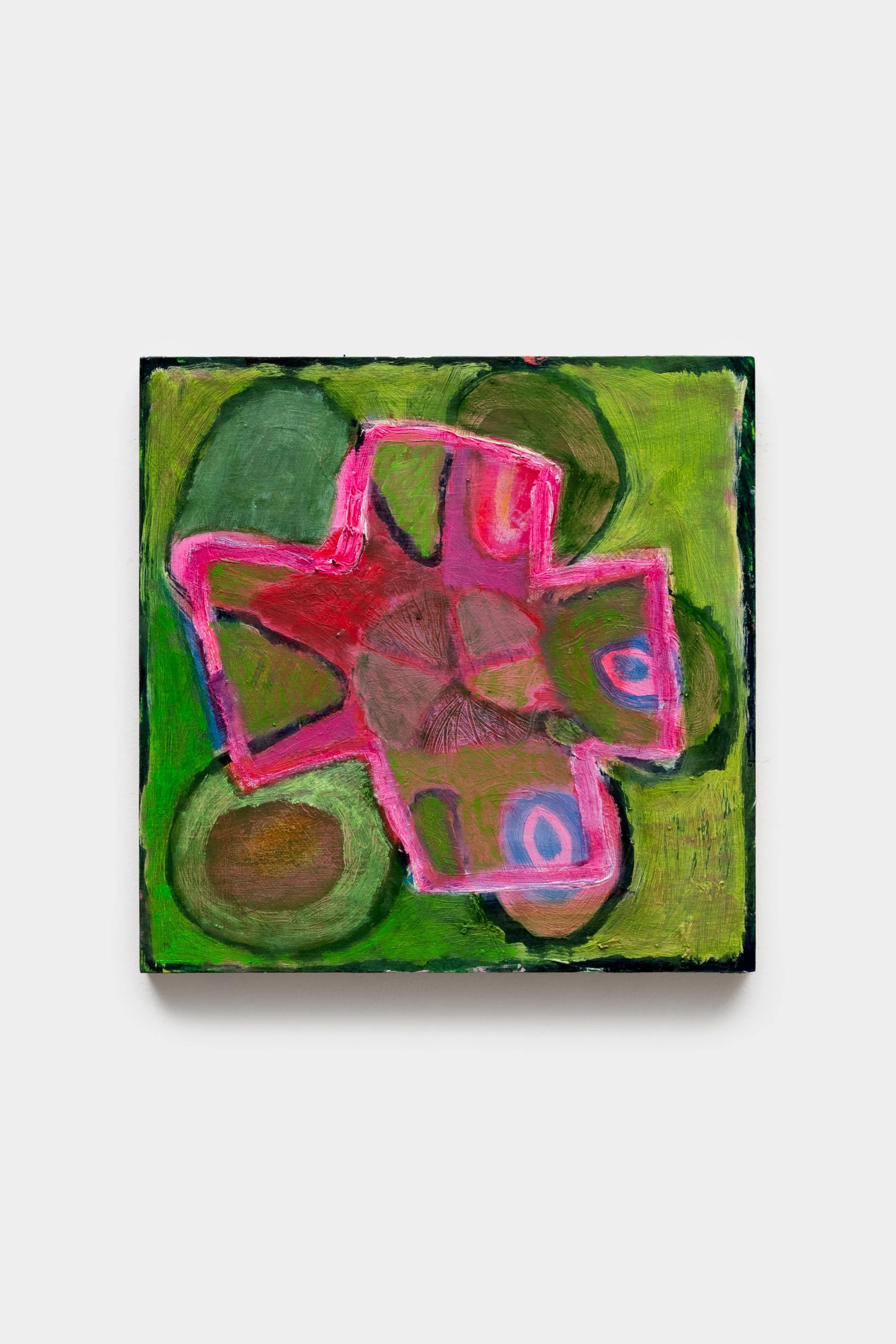 Pauline, 2026, 10 x 10 inches, oil on panel, $1,250