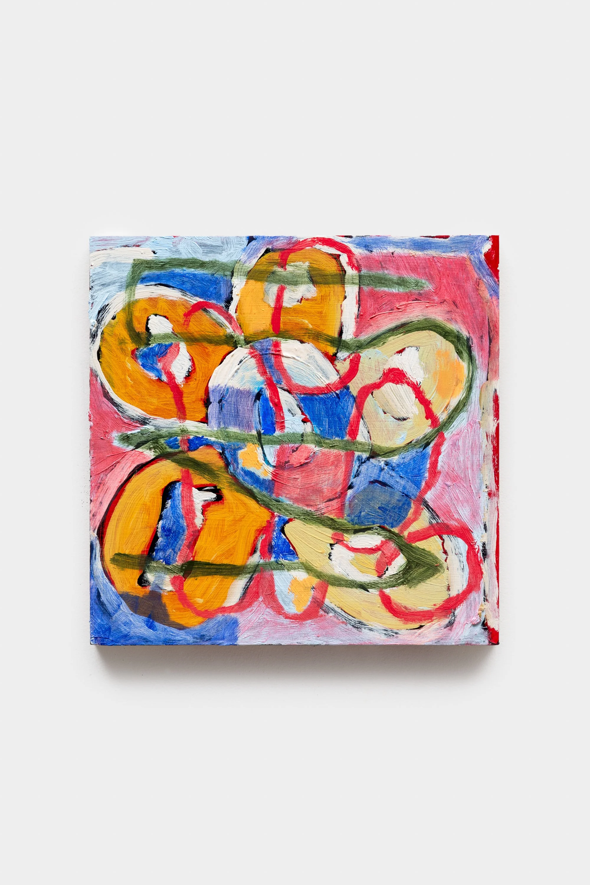 Frances, 2026, 10 x 10 inches, oil on panel, $1,250