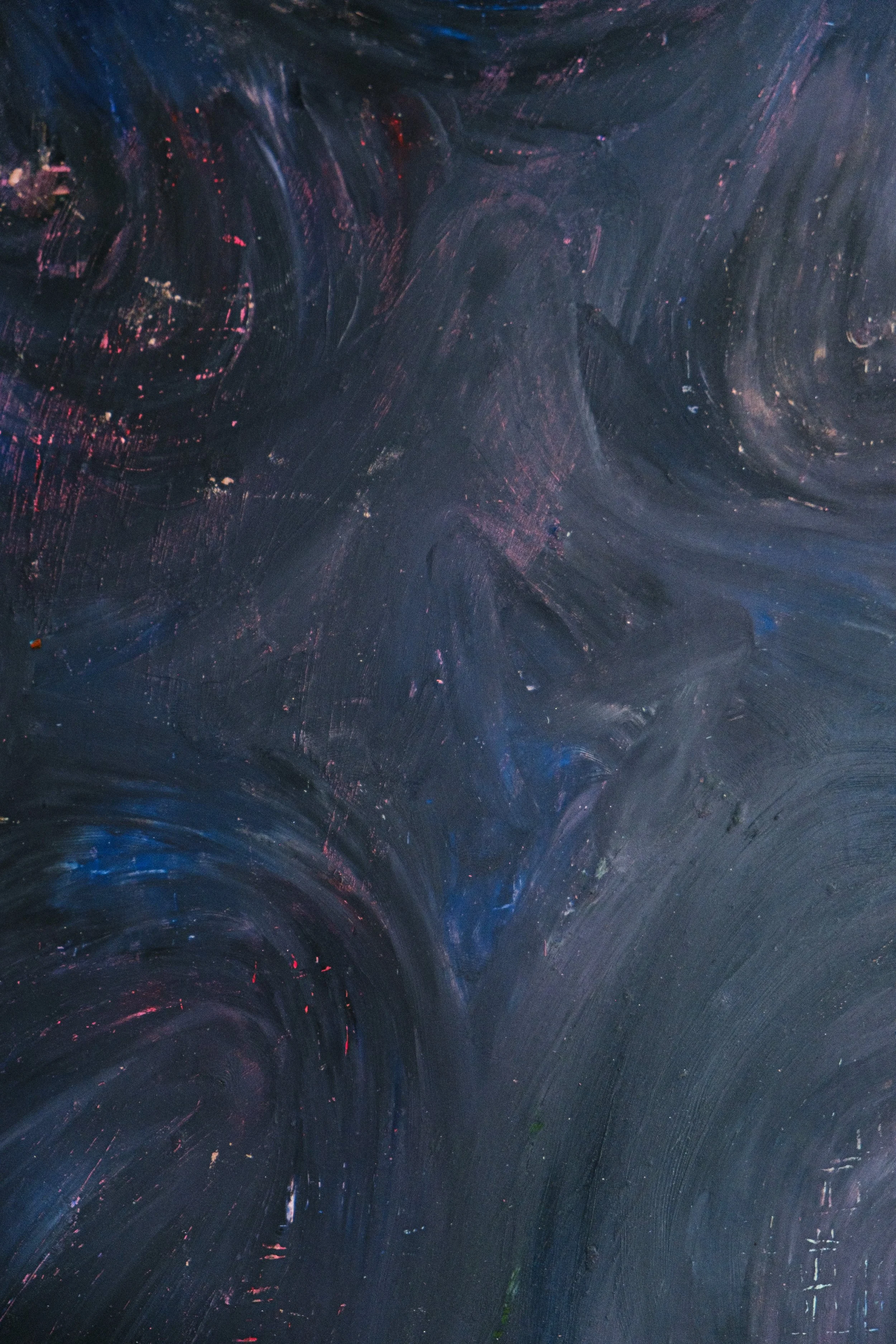 Intercession IV, 2025, Oil stick on paper, mounted on linen stretched panel, 11x14 in., $800