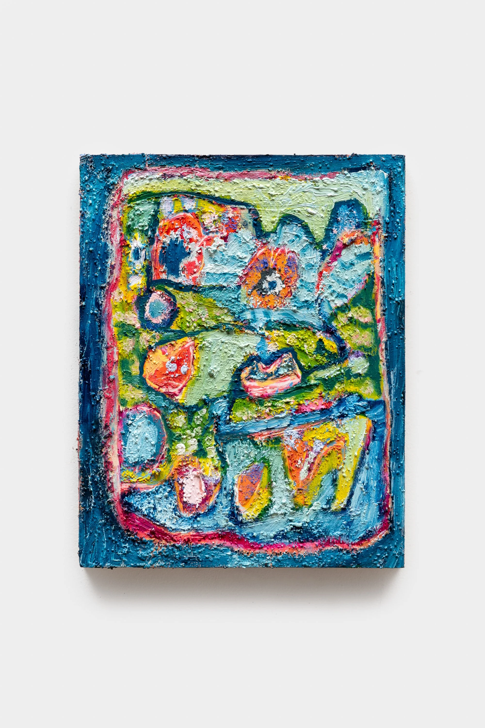 Helen, 2026, 10 x 8 inches, oil and glitter on panel, $1,200