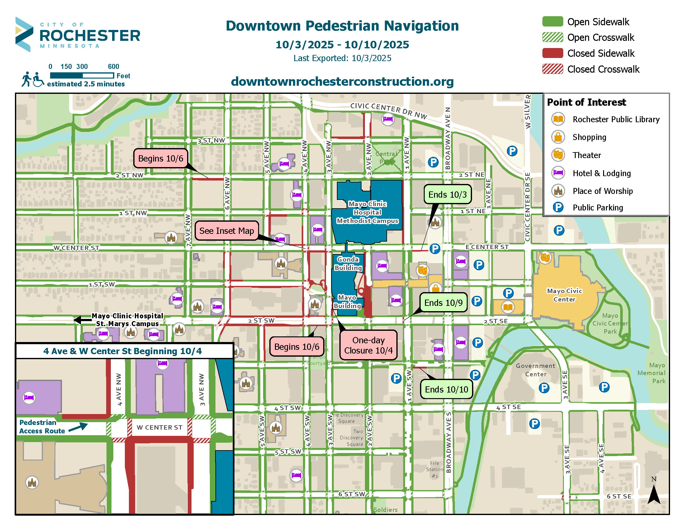 Navigating Downtown Rochester MN During Construction
