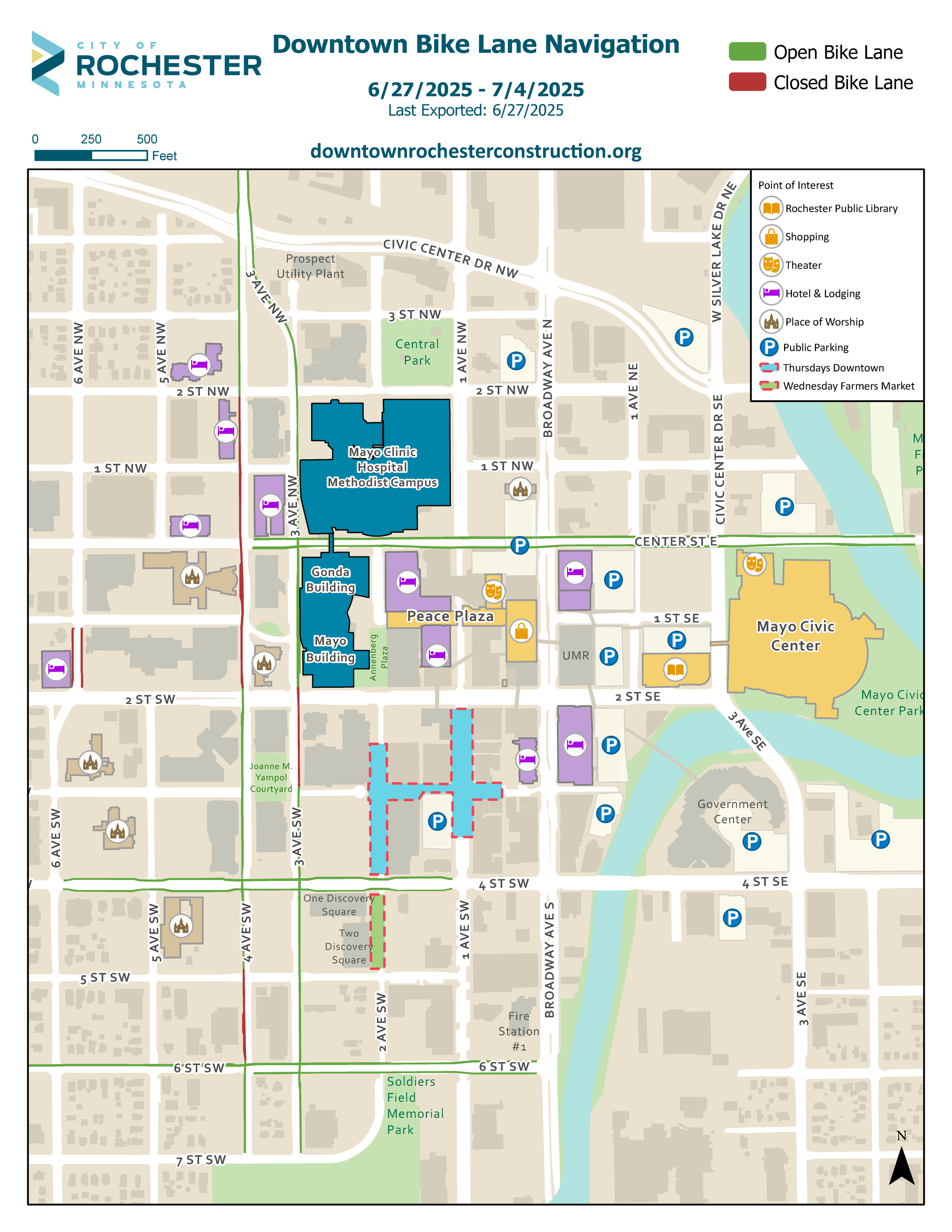 Navigating Downtown Rochester MN During Construction