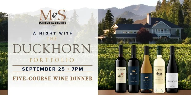McCormick & Schmick’s + Duckhorn Wine Dinner – Anaheim