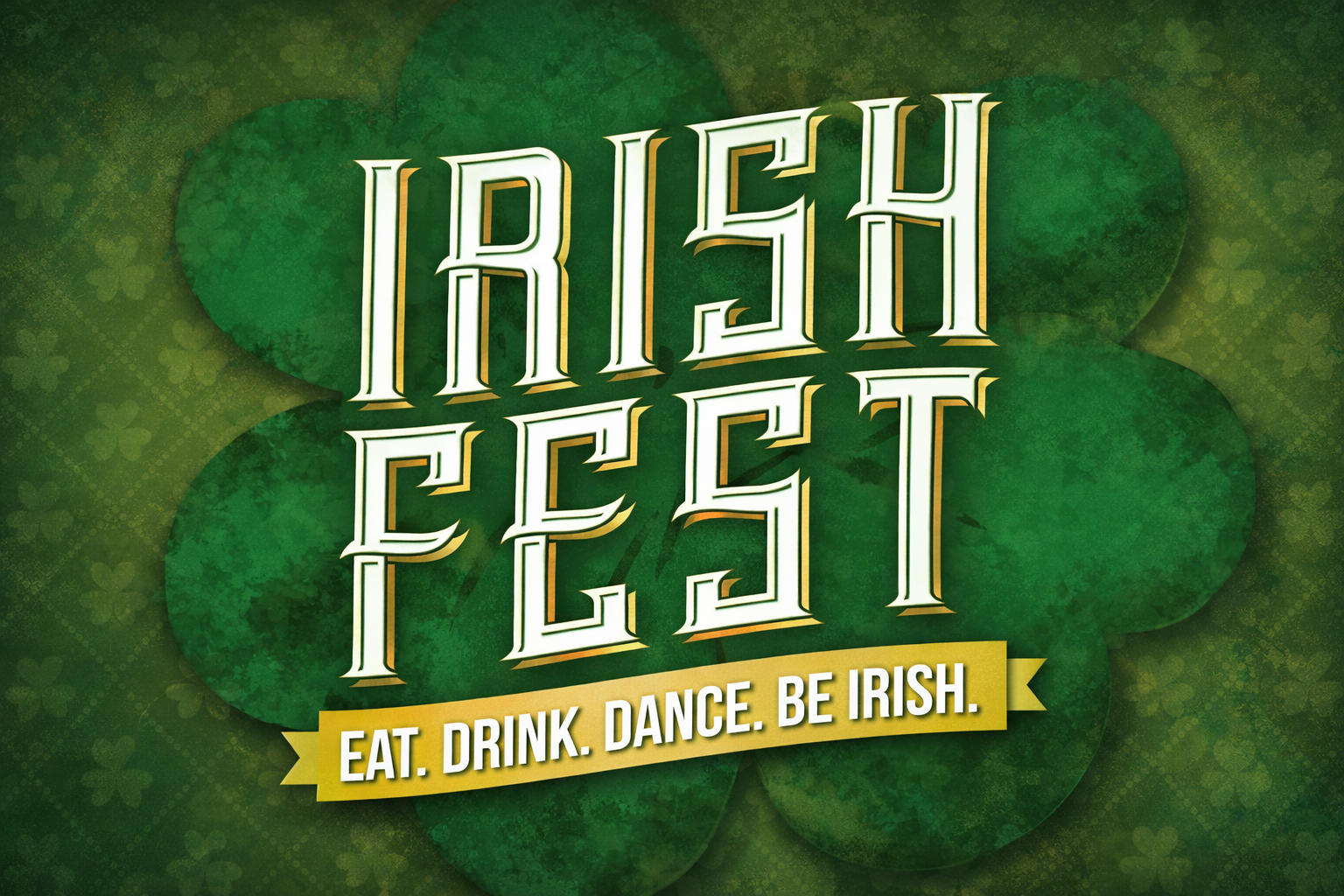 Irish Fest Menu at Old World Village — Huntington Beach