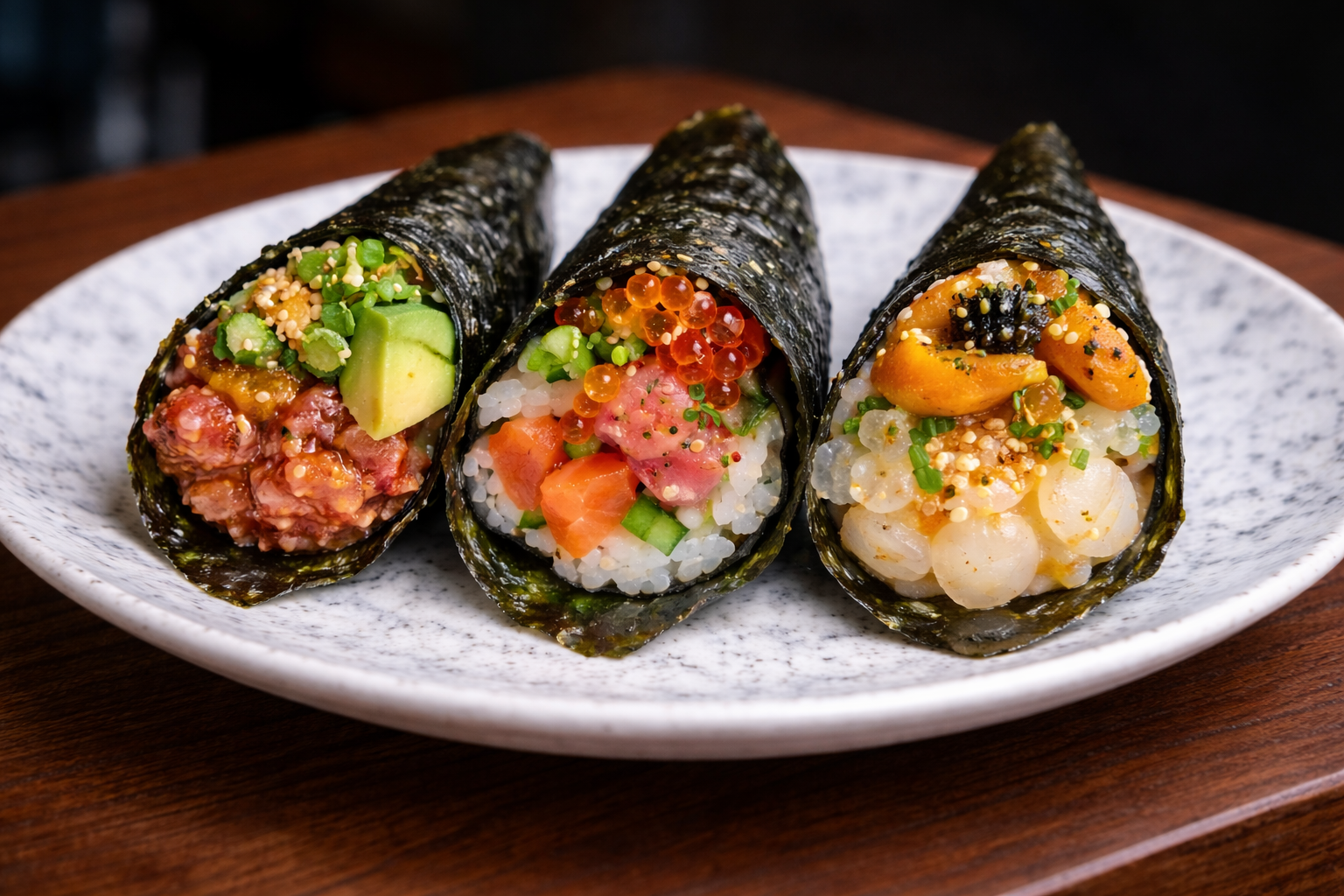  Hand Roll Omakase at Darkroom  — Santa Ana