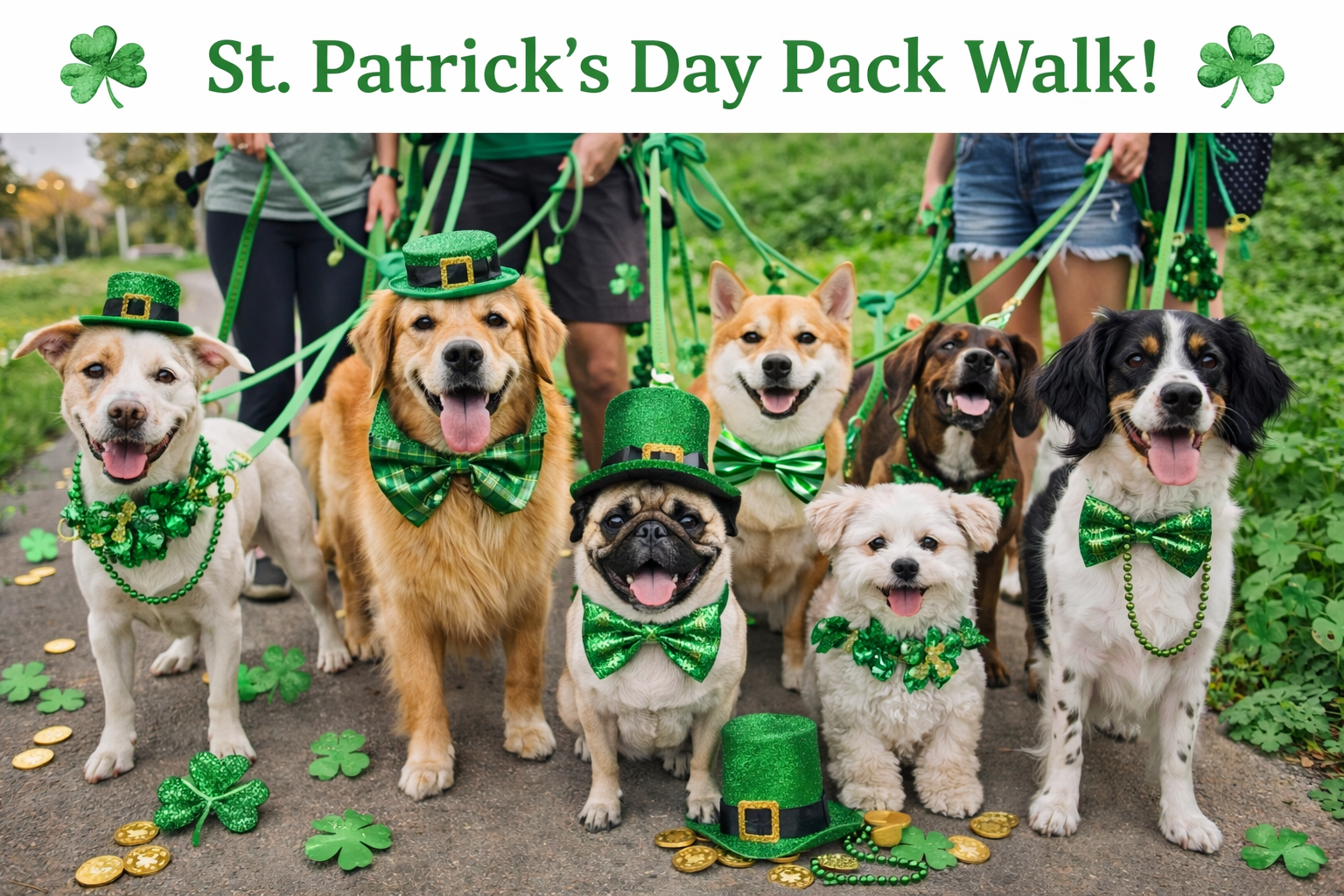 St. Patrick’s Themed Dog Pack Walk — Fullerton