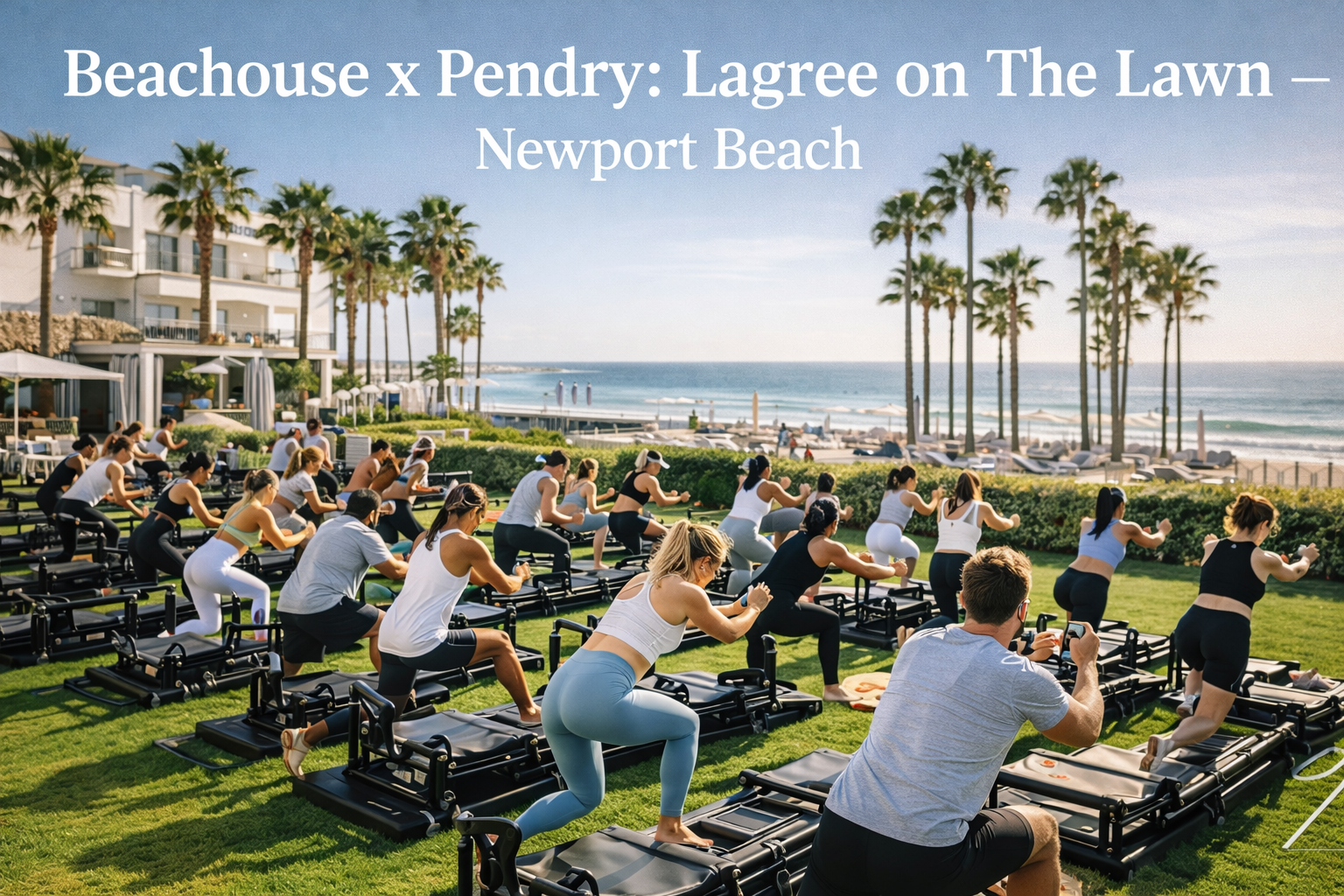 Beachouse x Pendry: Lagree on The Lawn — Newport Beach