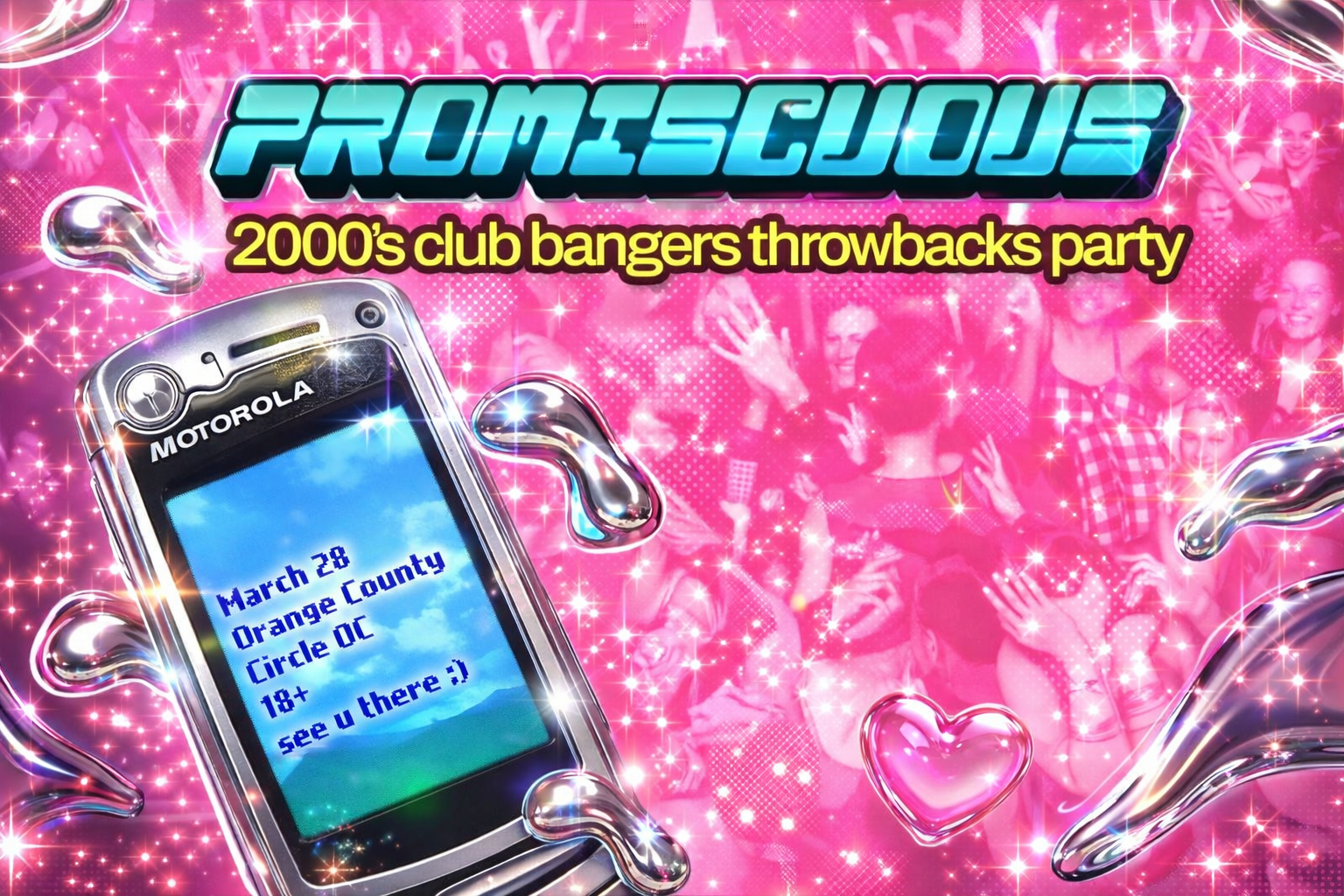 PROMISCUOUS: 2000’s Club Bangers Throwbacks Party — Huntington Beach -Age: 18+