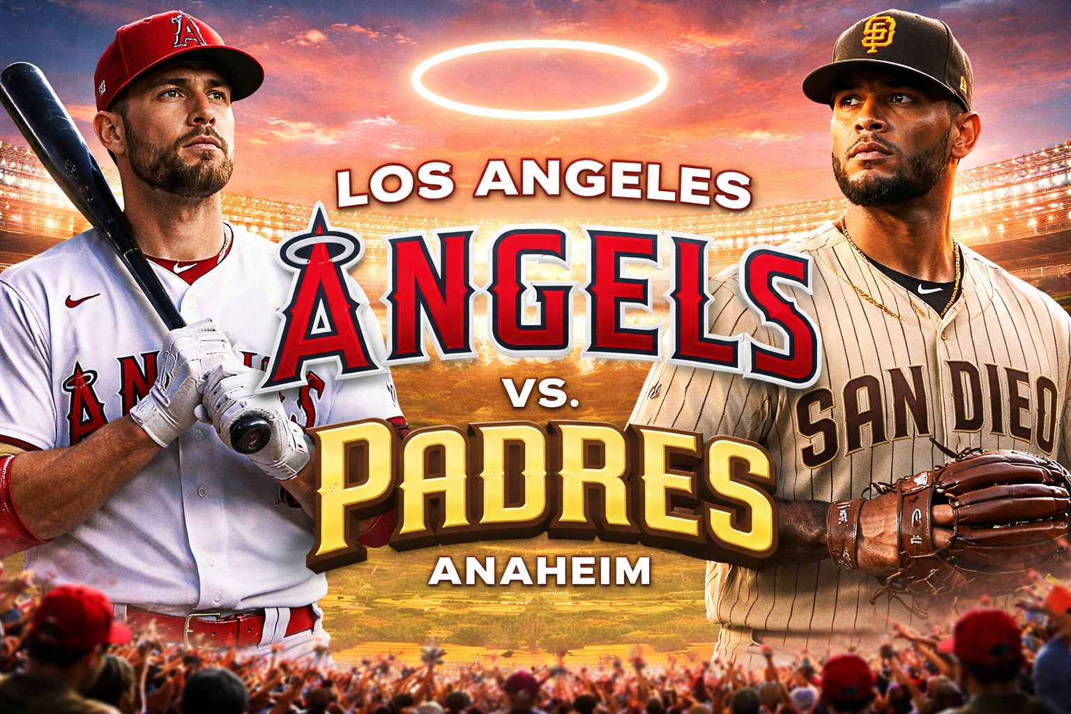 Los Angeles Angels vs. Padres — Anaheim