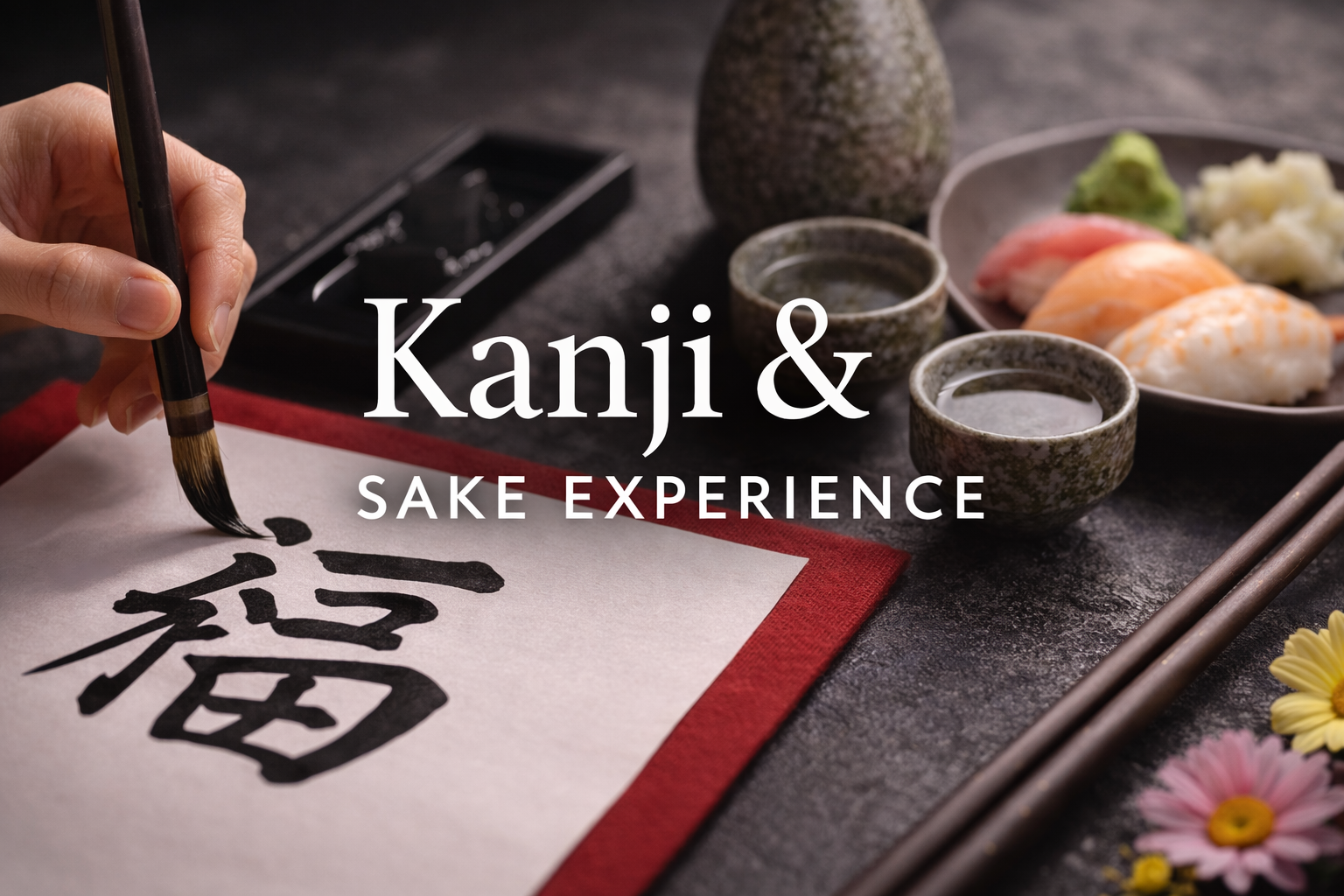 Kanji & Sake Experience at Oto Sushi — Laguna Beach