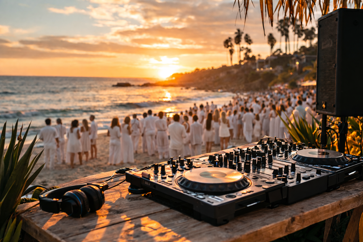 DJ Set on the Beach — Laguna Beach