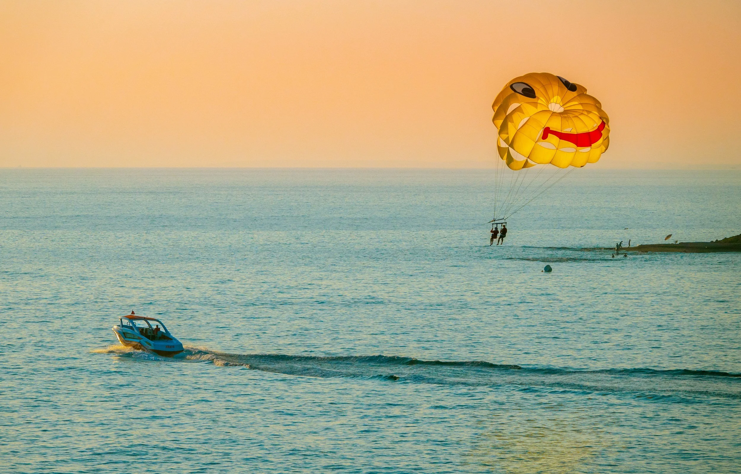  🪂Parasailing Over  Newport Beach