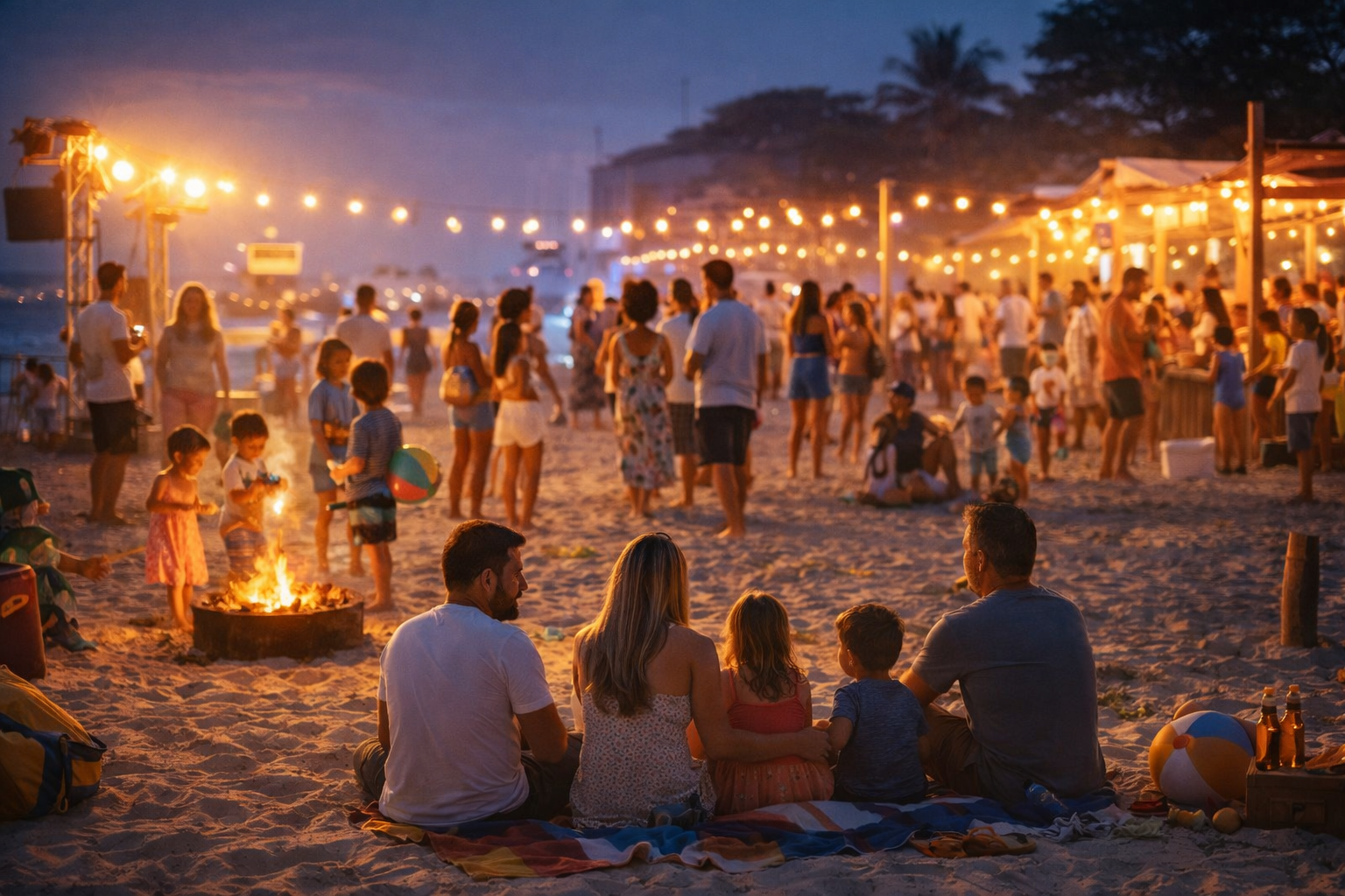 Firefighter Summer Games Beach Party — Newport Beach