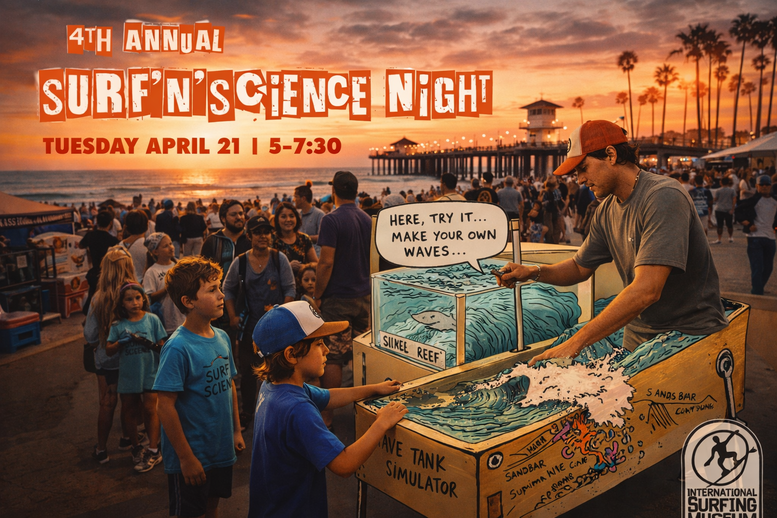 Surf’n’Science Night — Huntington Beach