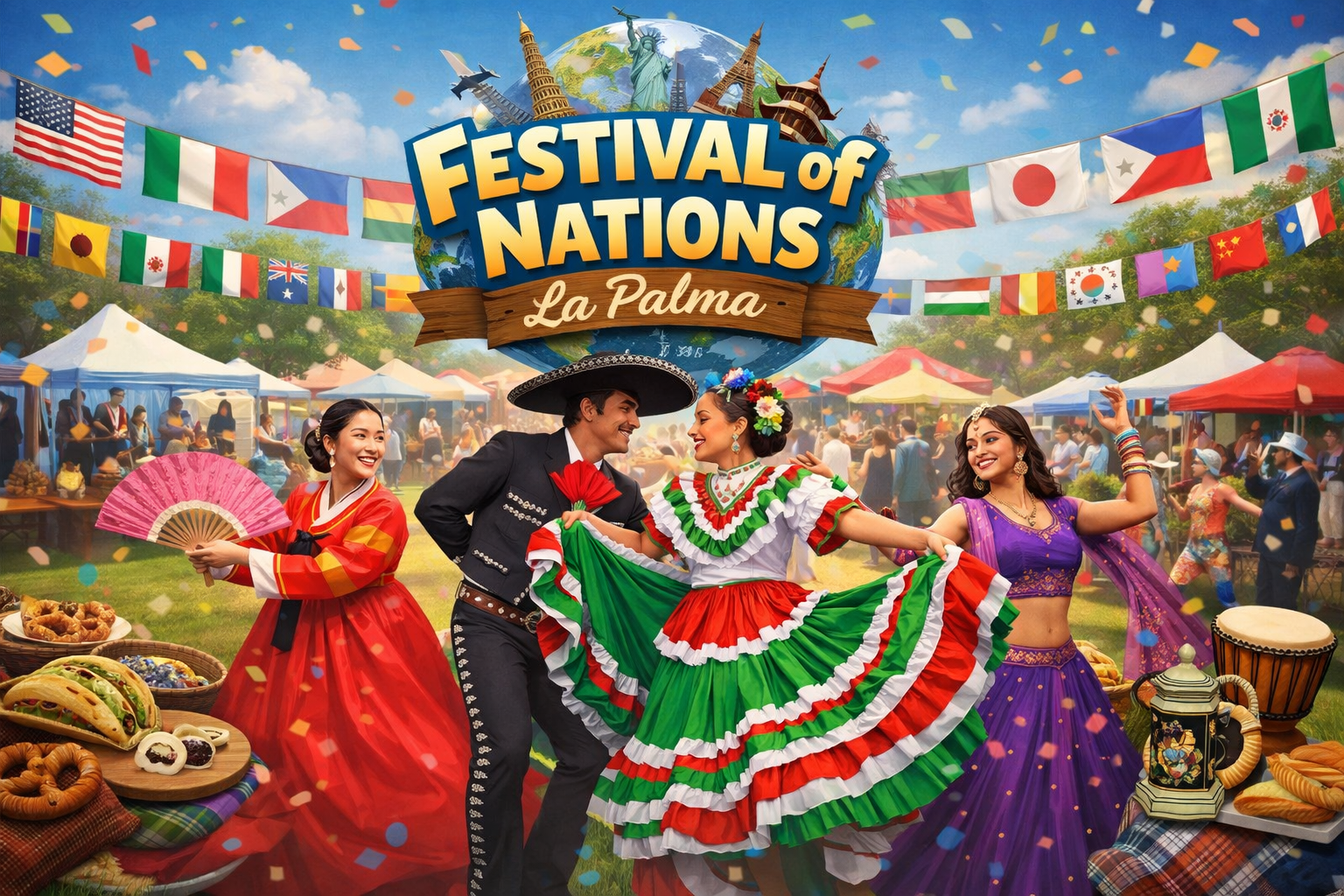 Festival of Nations & Parade — La Palma